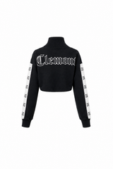 HOODIE MUJER PIOMBO NEGRO CLEMONT