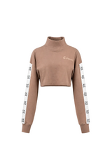 HOODIE MUJER PIOMBO TAUPE CLEMONT