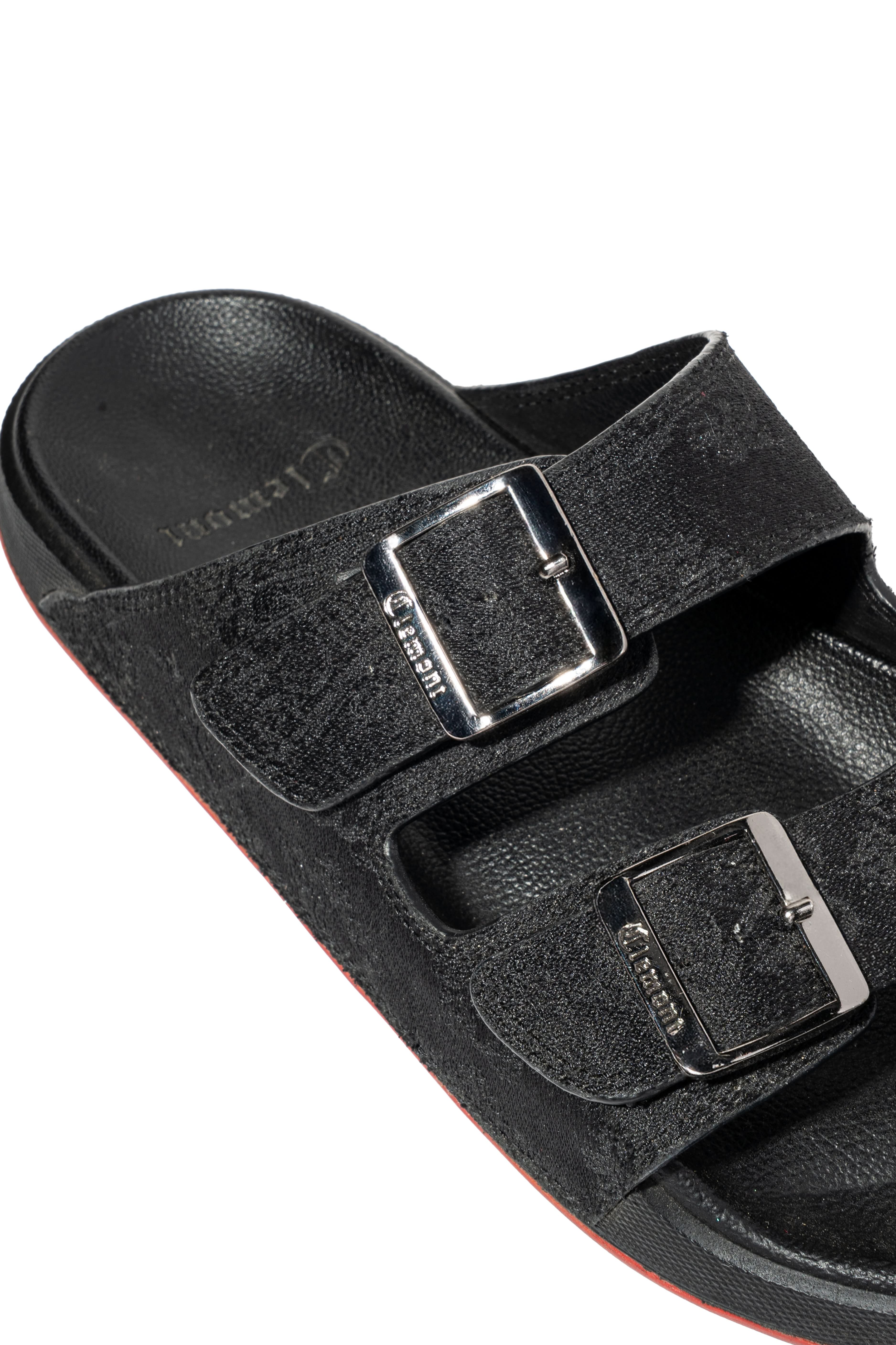 PURIFICAZIONE BLACK CLEMONT FOOTWEAR SANDALS