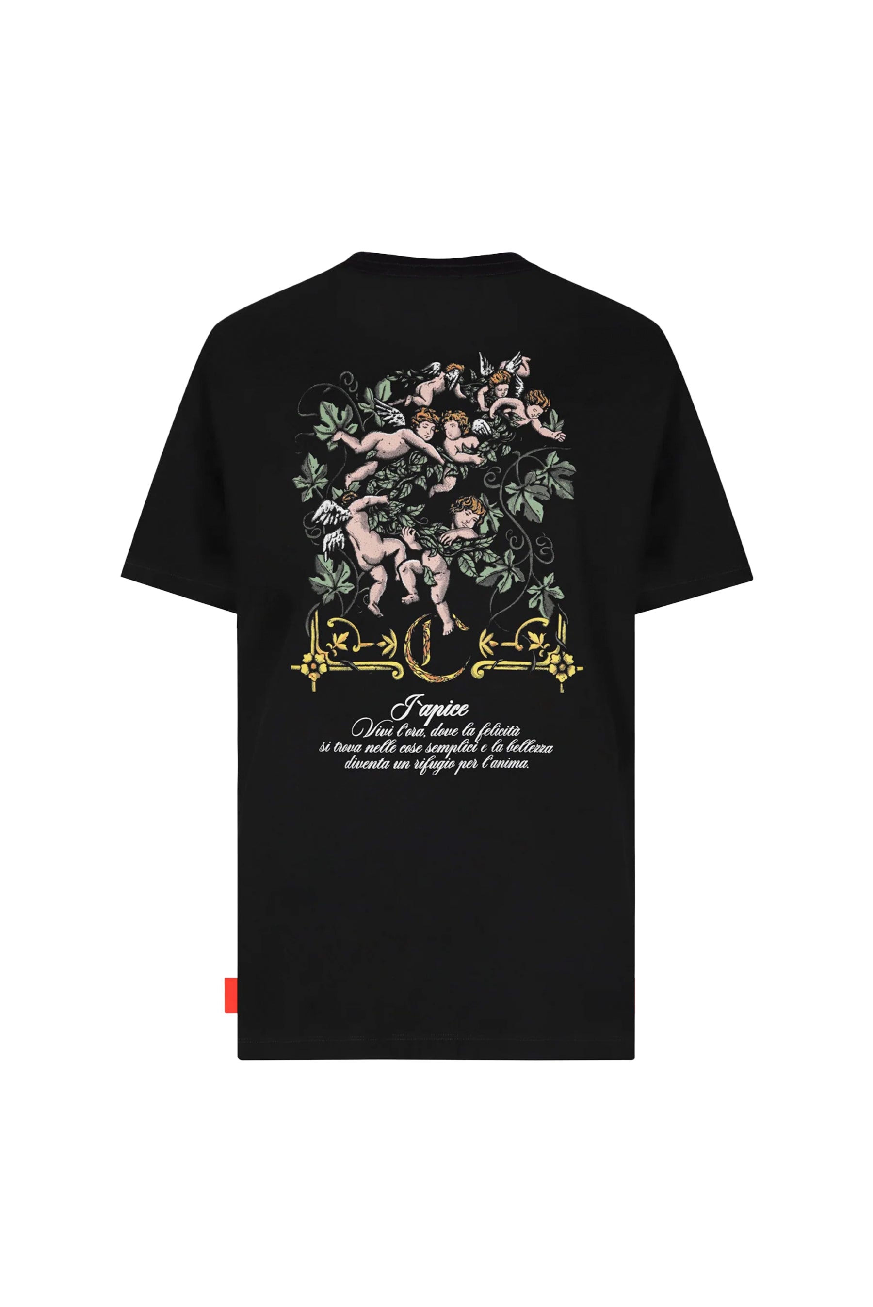 T-SHIRT MEN RISPLENDENTE BLACK  CLEMONT