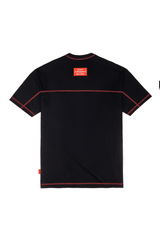 CAMISETA OVERSIZED HOMBRE RITORNO NEGRO CLEMONT