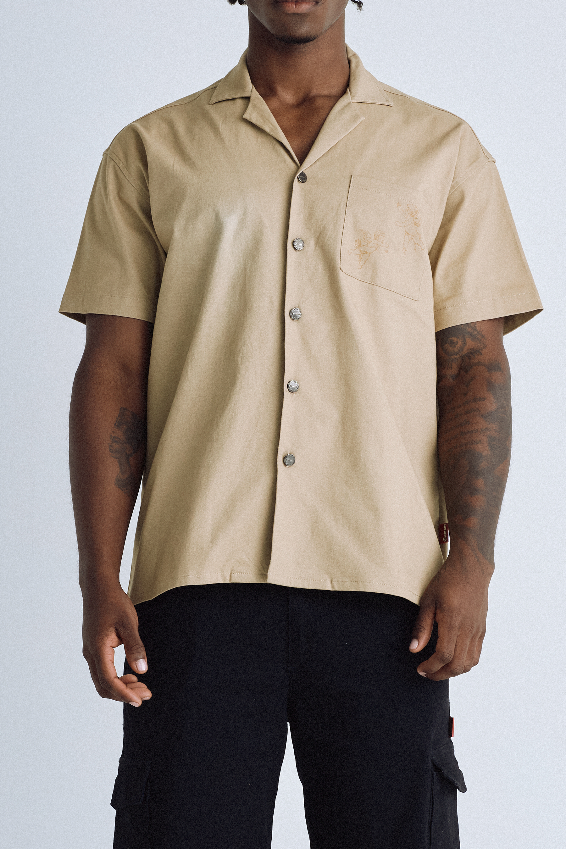 CAMISA RAGGIO NUDE CLEMONT