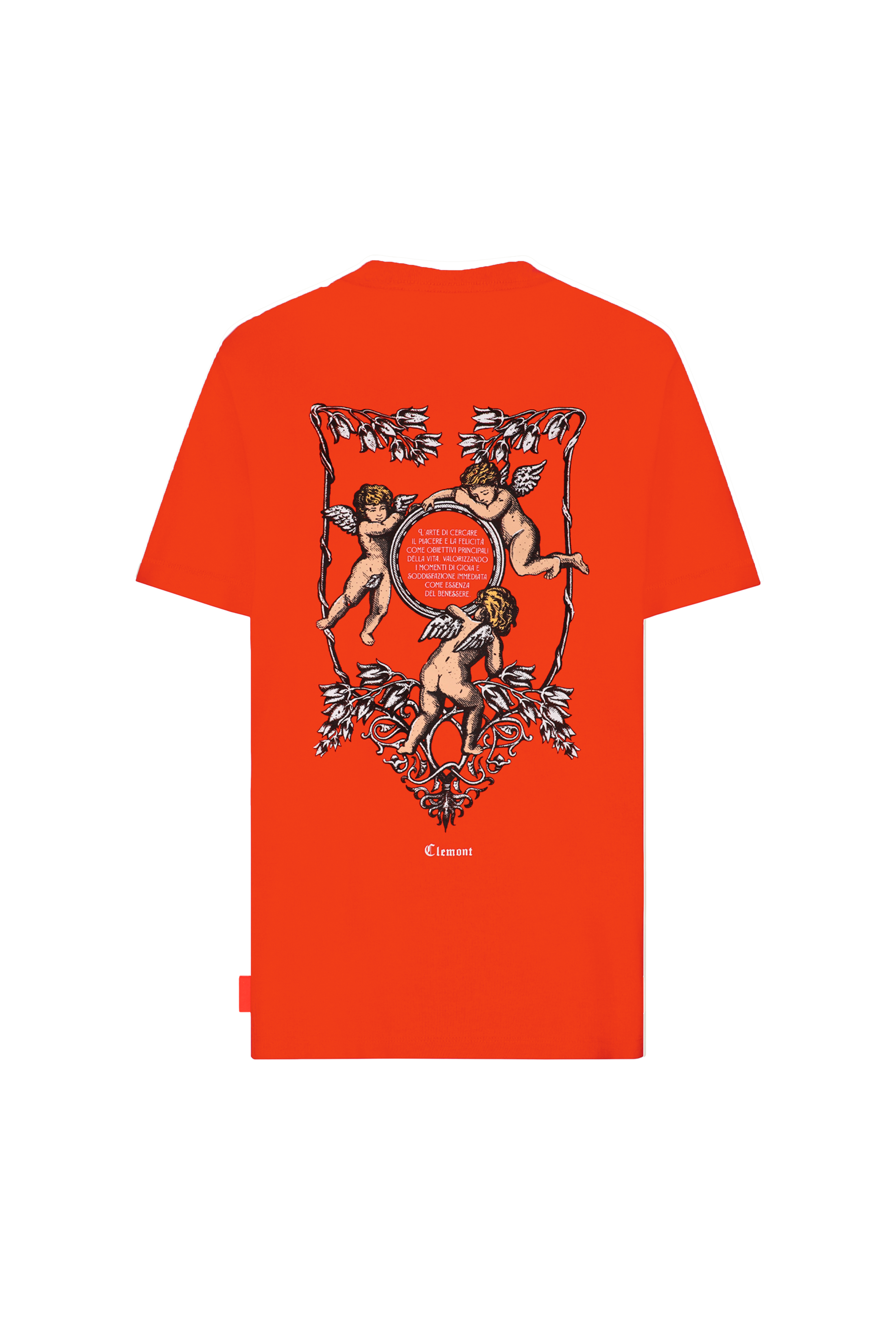 T-SHIRT MEN ARDORE RED CLEMONT