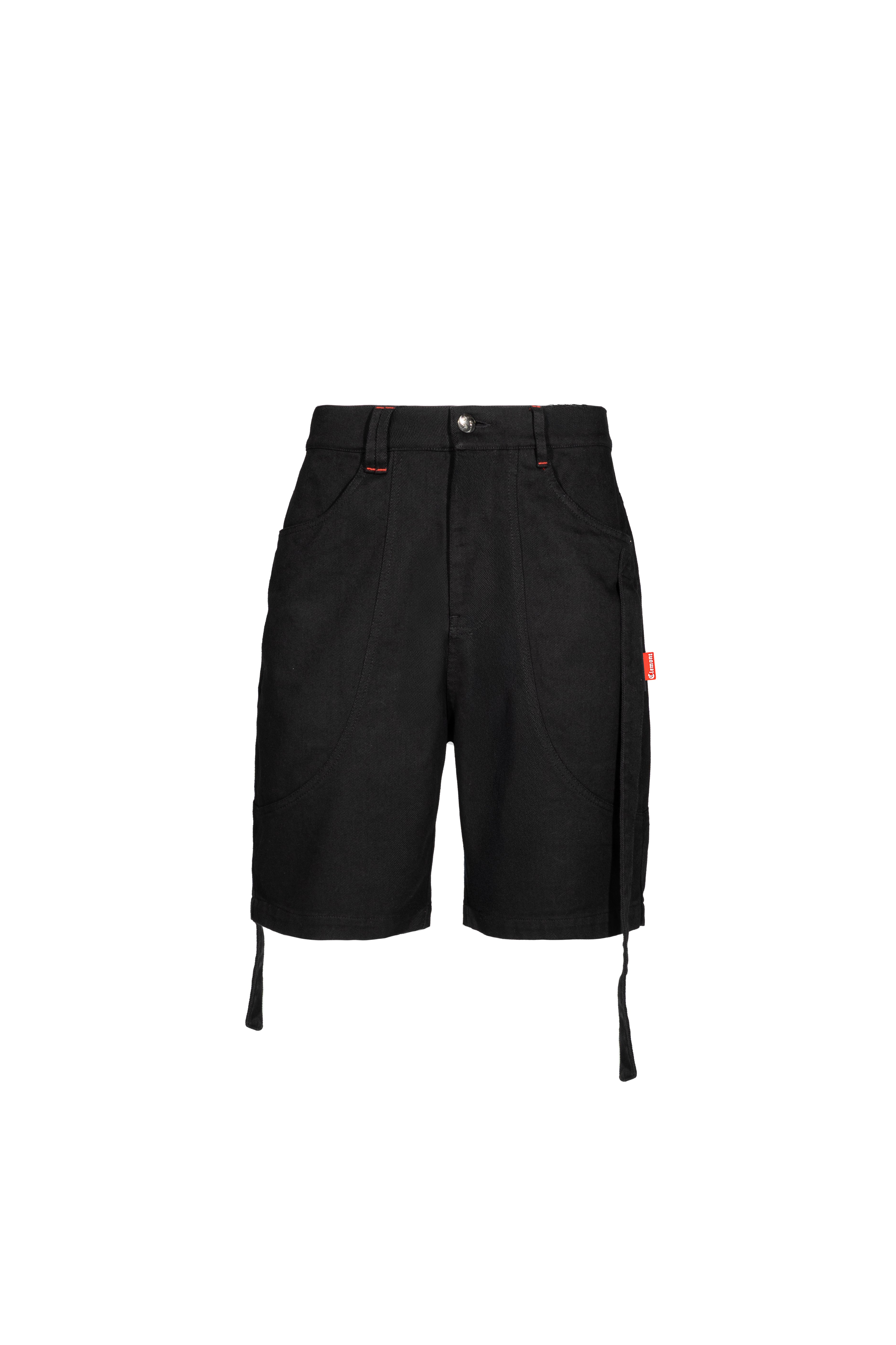 BERMUDA DRILL MASCULINO VANTAGGIO NEGRO CLEMONT