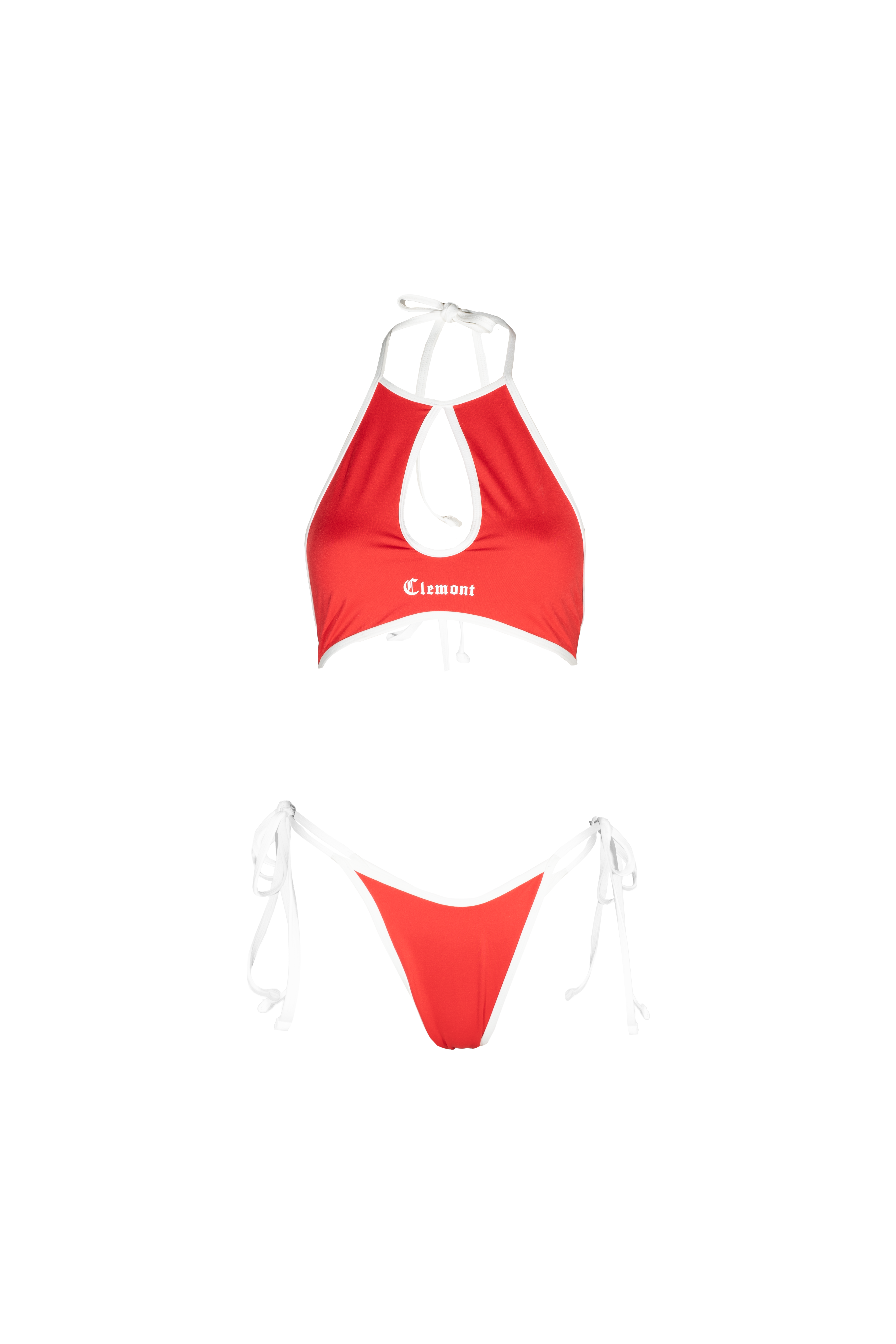 BIKINI MUJER RESILIENZA ROJO CLEMONT