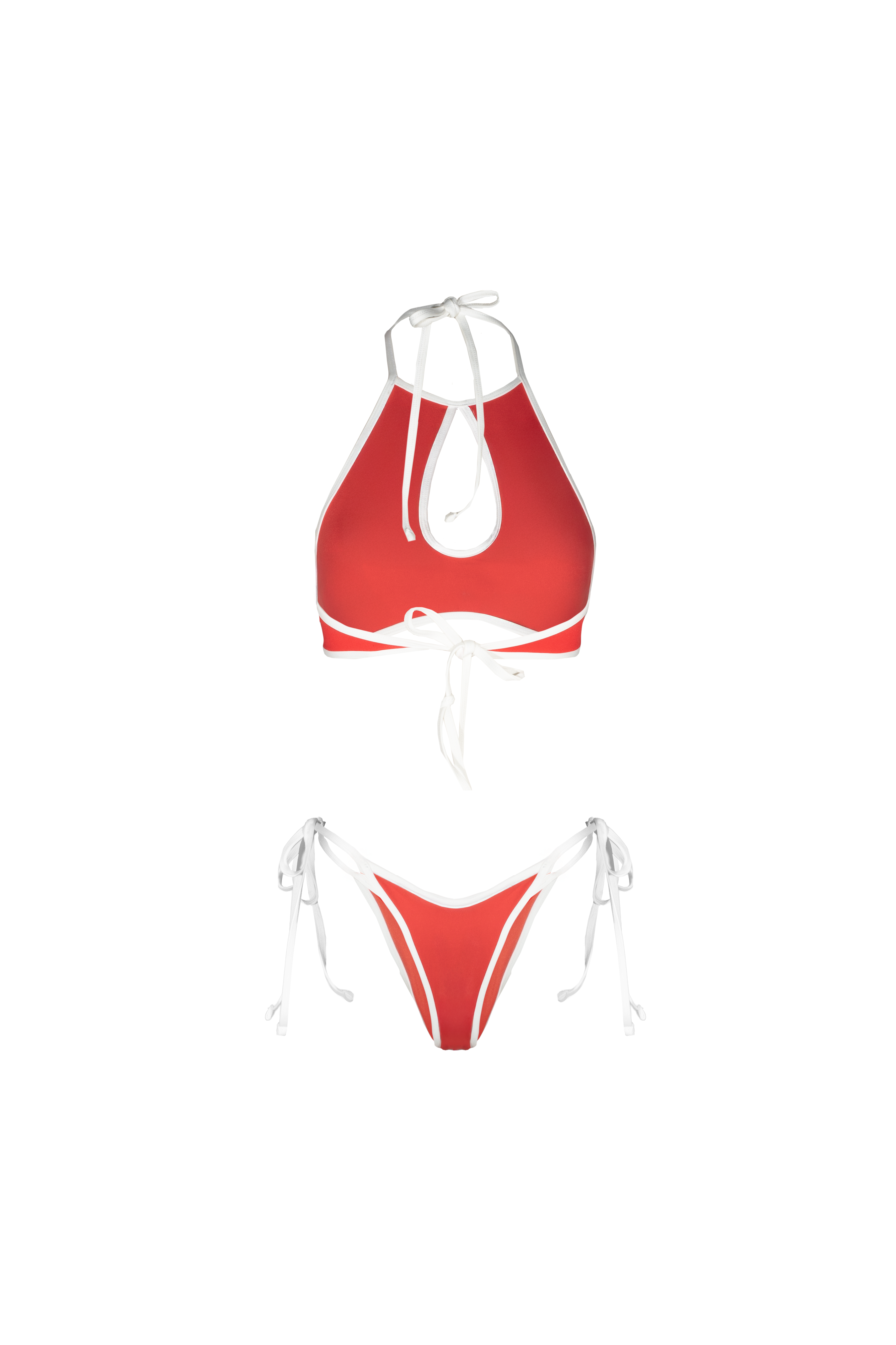 BIKINI MUJER RESILIENZA ROJO CLEMONT