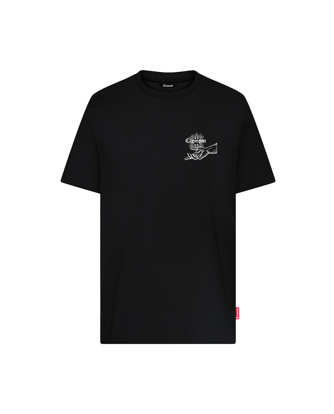 CAMISETA UNIVERSALE NEGRO CLEMONT