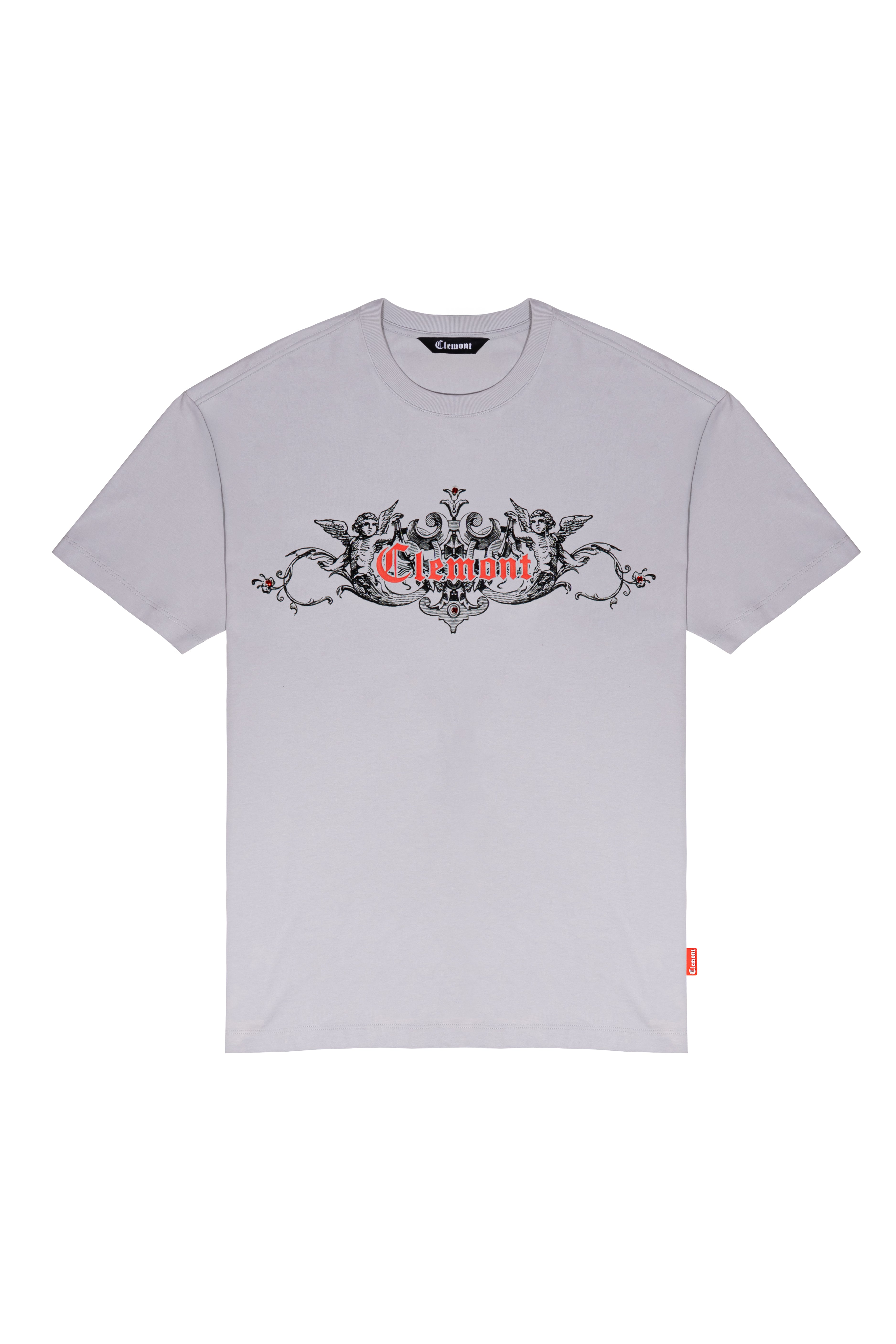 CAMISETA MASCULINO CREAZIONE GRIS CLEMONT