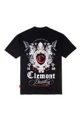 EUFORIA BLACK CLEMONT MEN'S T-SHIRT