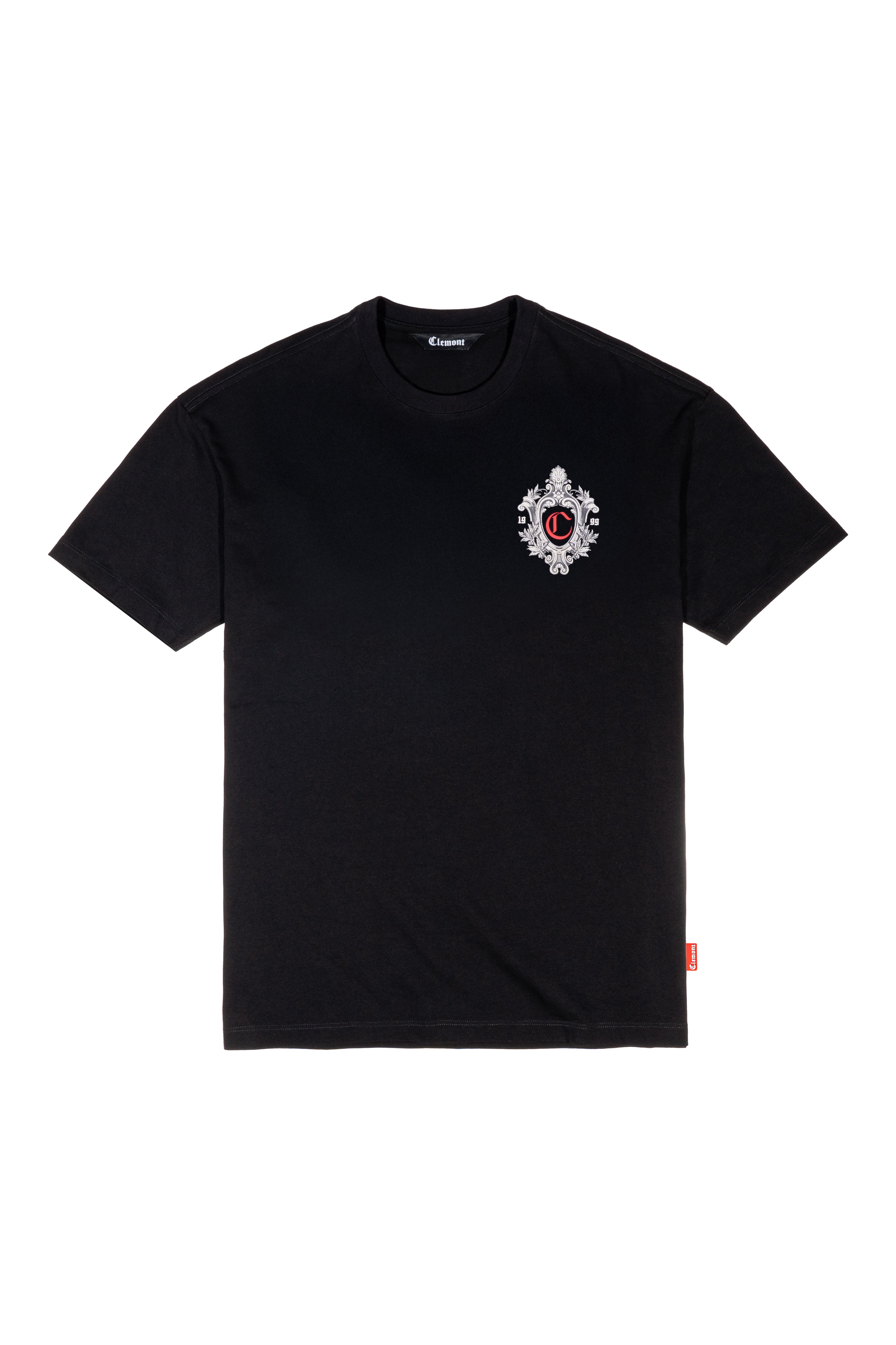 EUFORIA BLACK CLEMONT MEN'S T-SHIRT