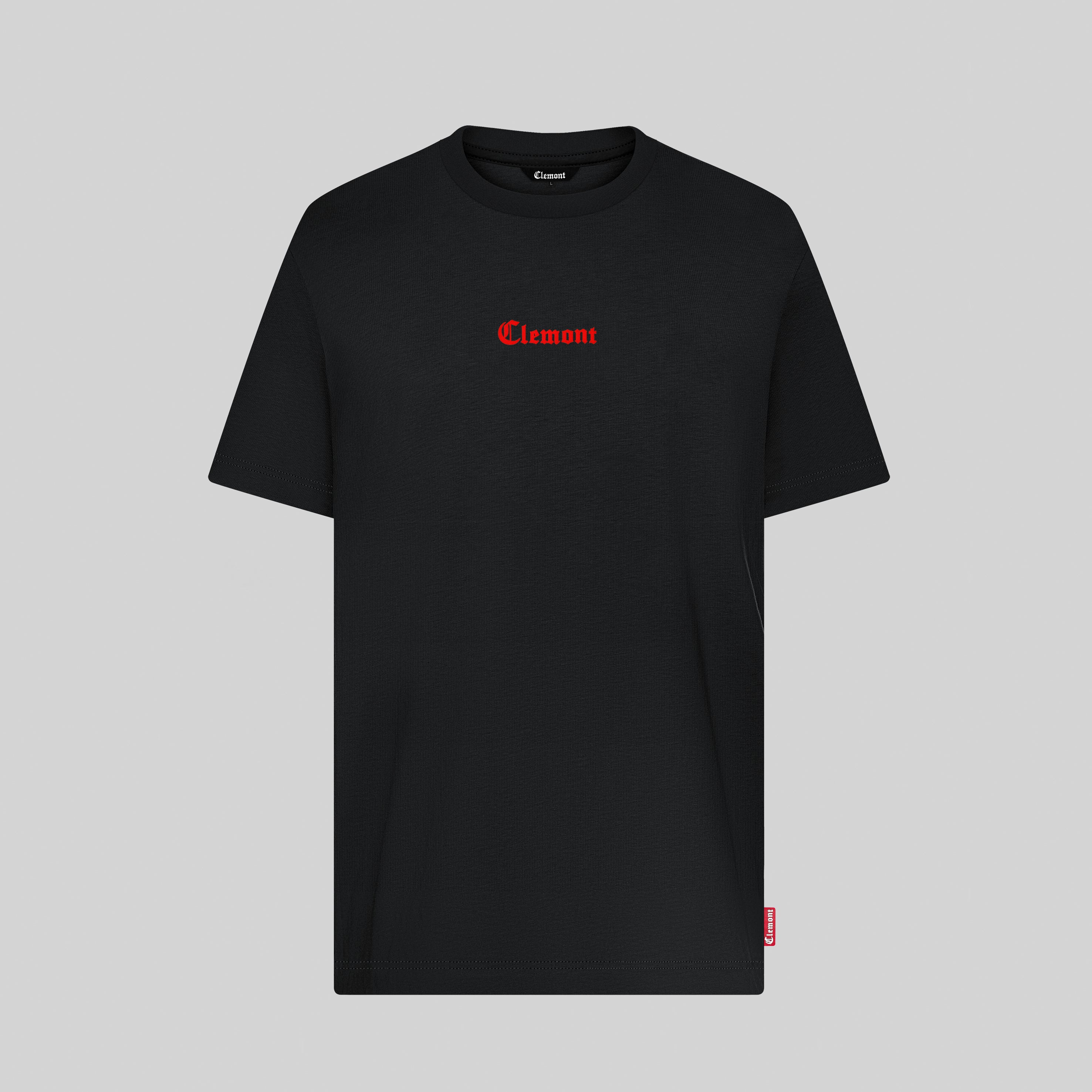 CAMISETA SERPENTE NEGRO CLEMONT