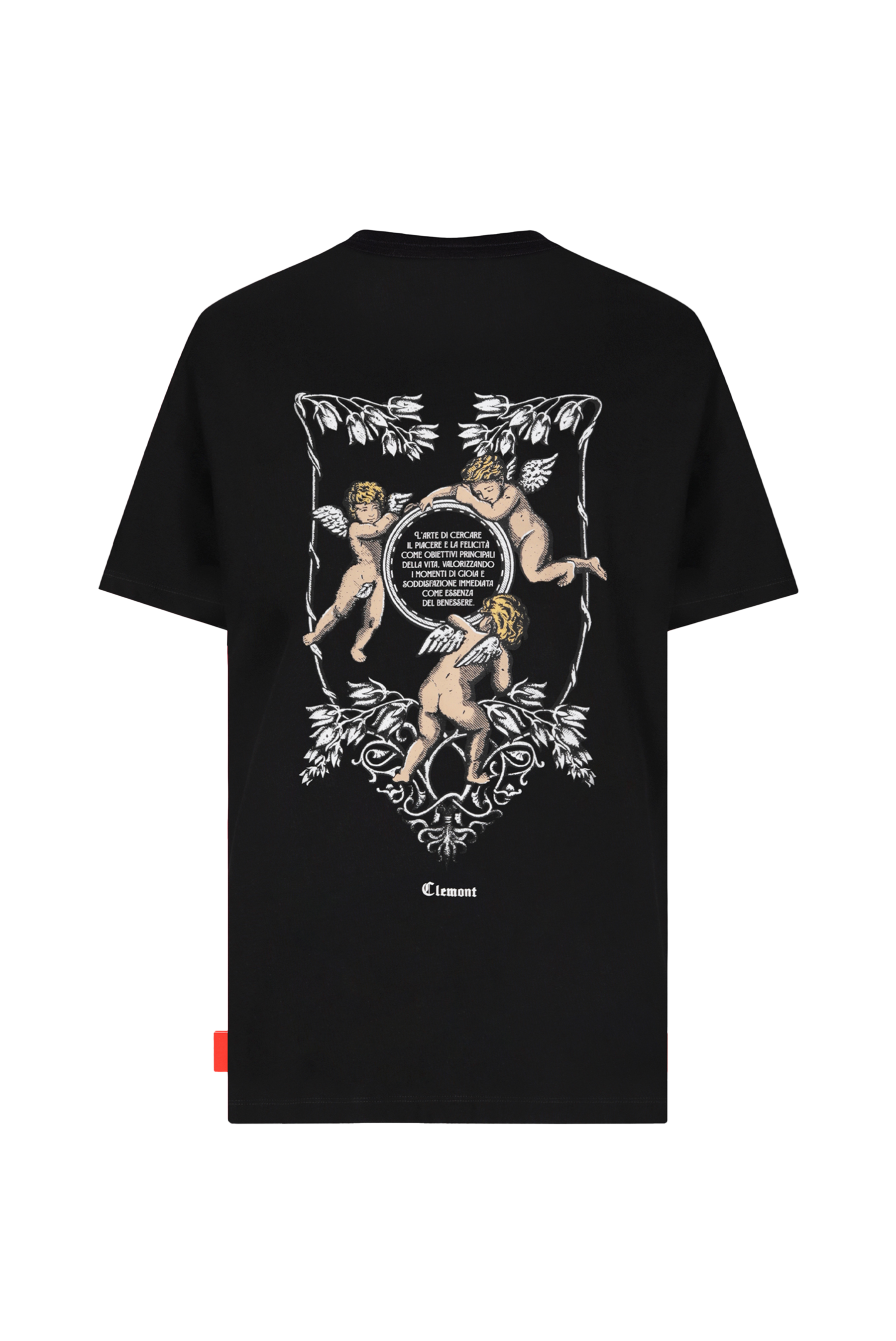 T-SHIRT MEN ARDORE BLACK  CLEMONT