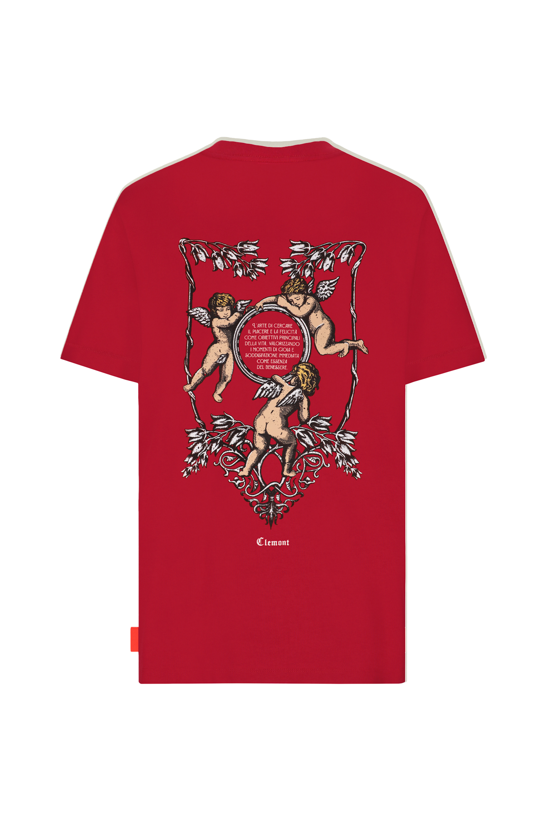 T-SHIRT MEN ARDORE RED CLEMONT