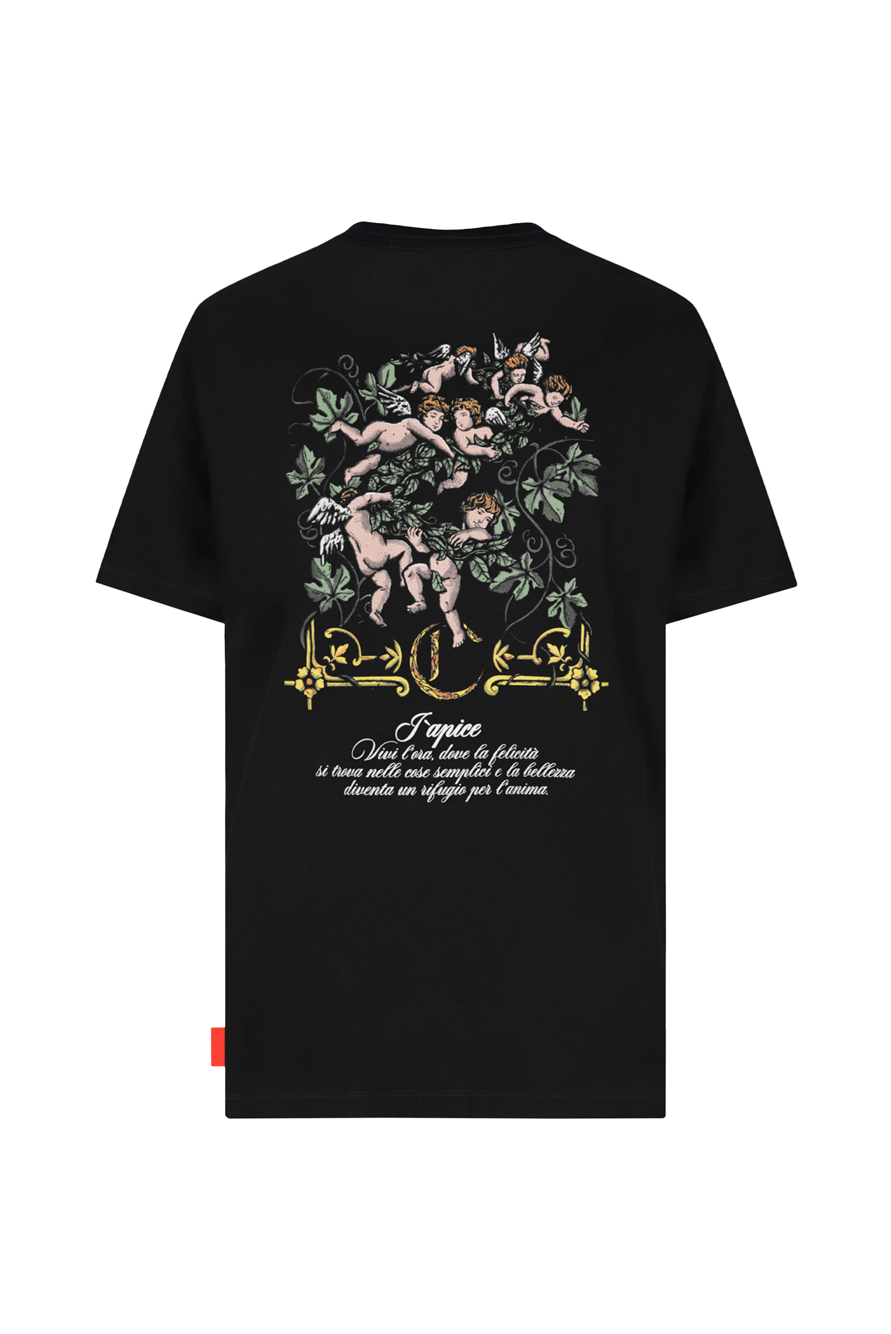 T-SHIRT MEN RISPLENDENTE BLACK  CLEMONT