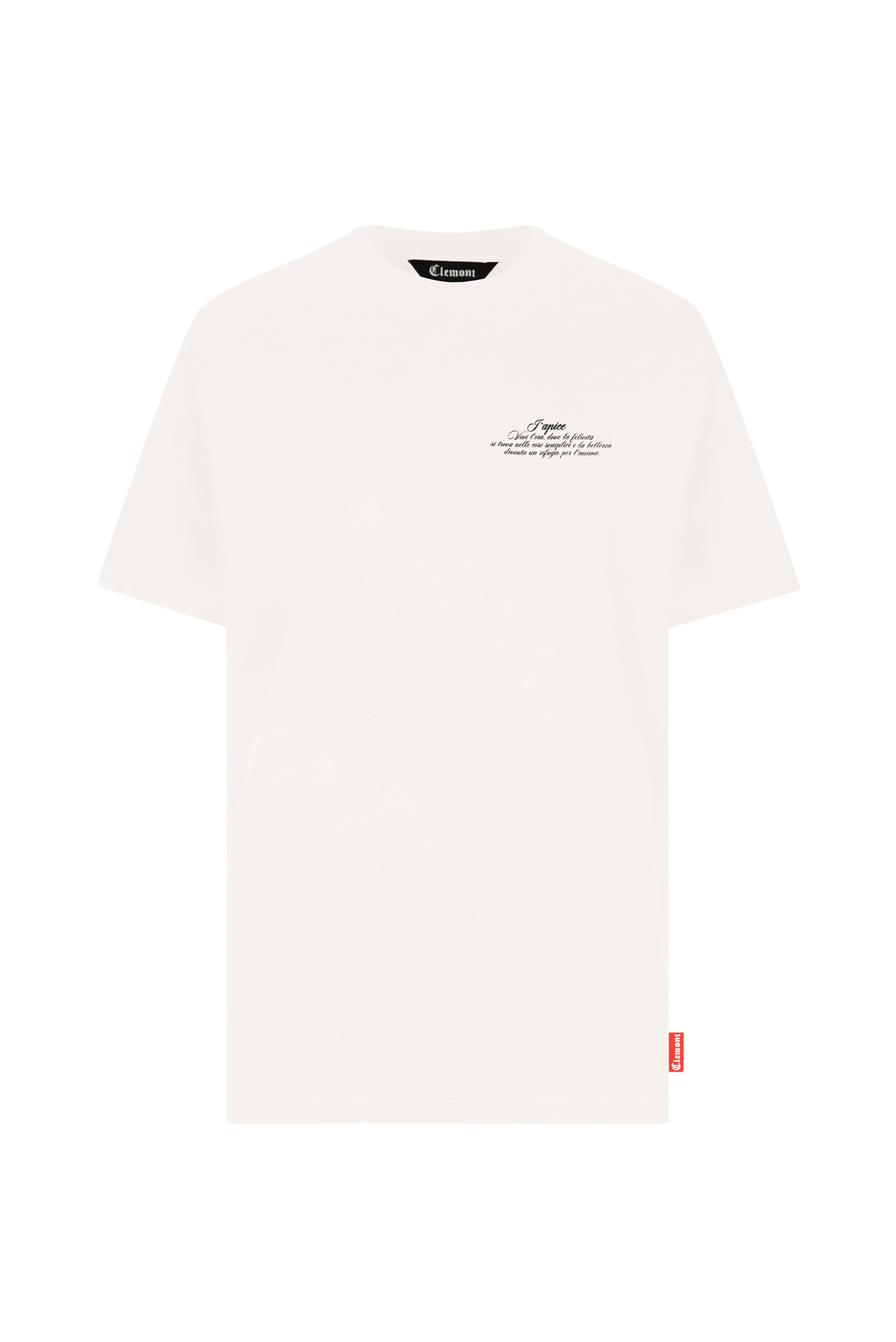 T-SHIRT MEN RISPLENDENTE CREAM  CLEMONT