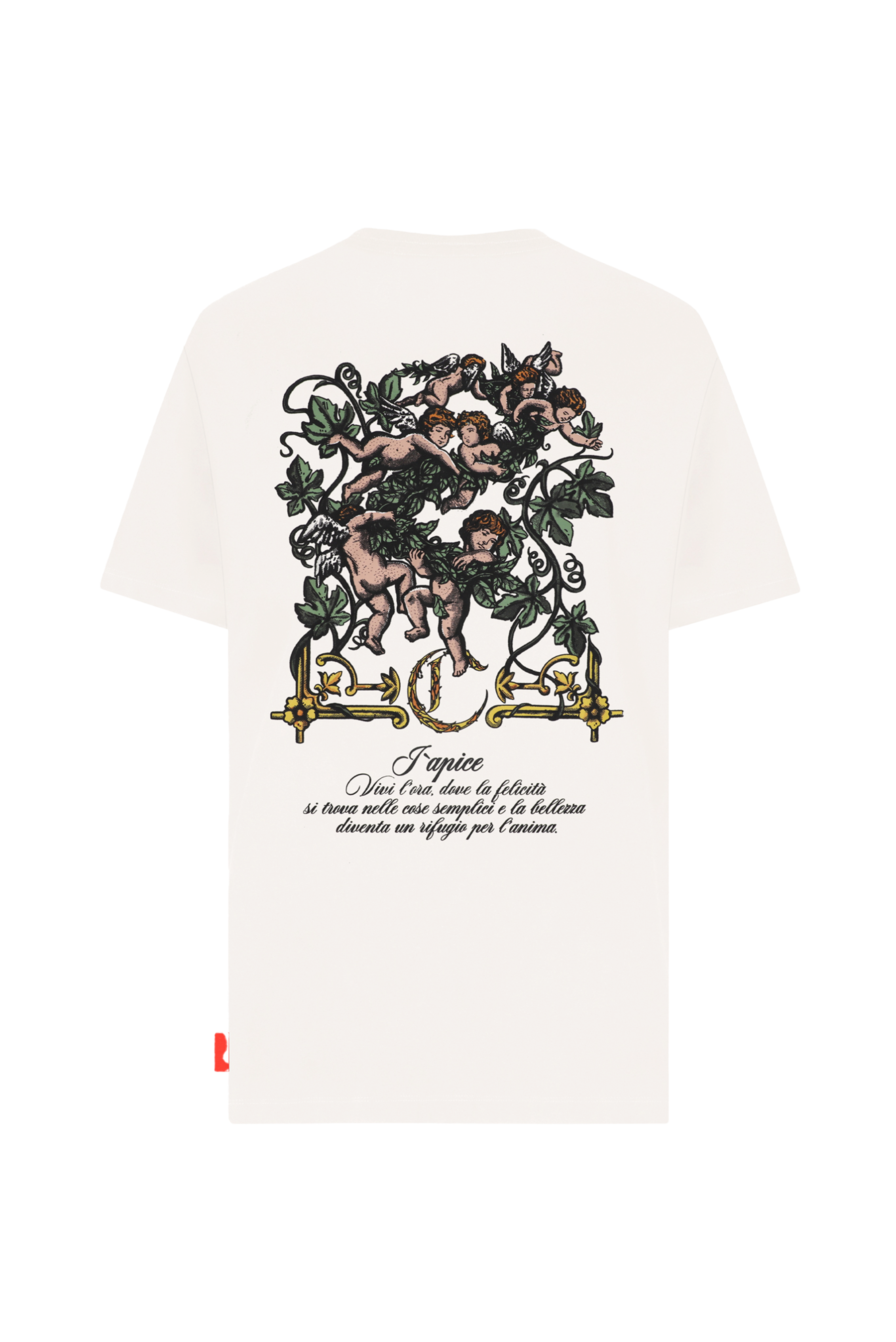 T-SHIRT MEN RISPLENDENTE CREAM  CLEMONT