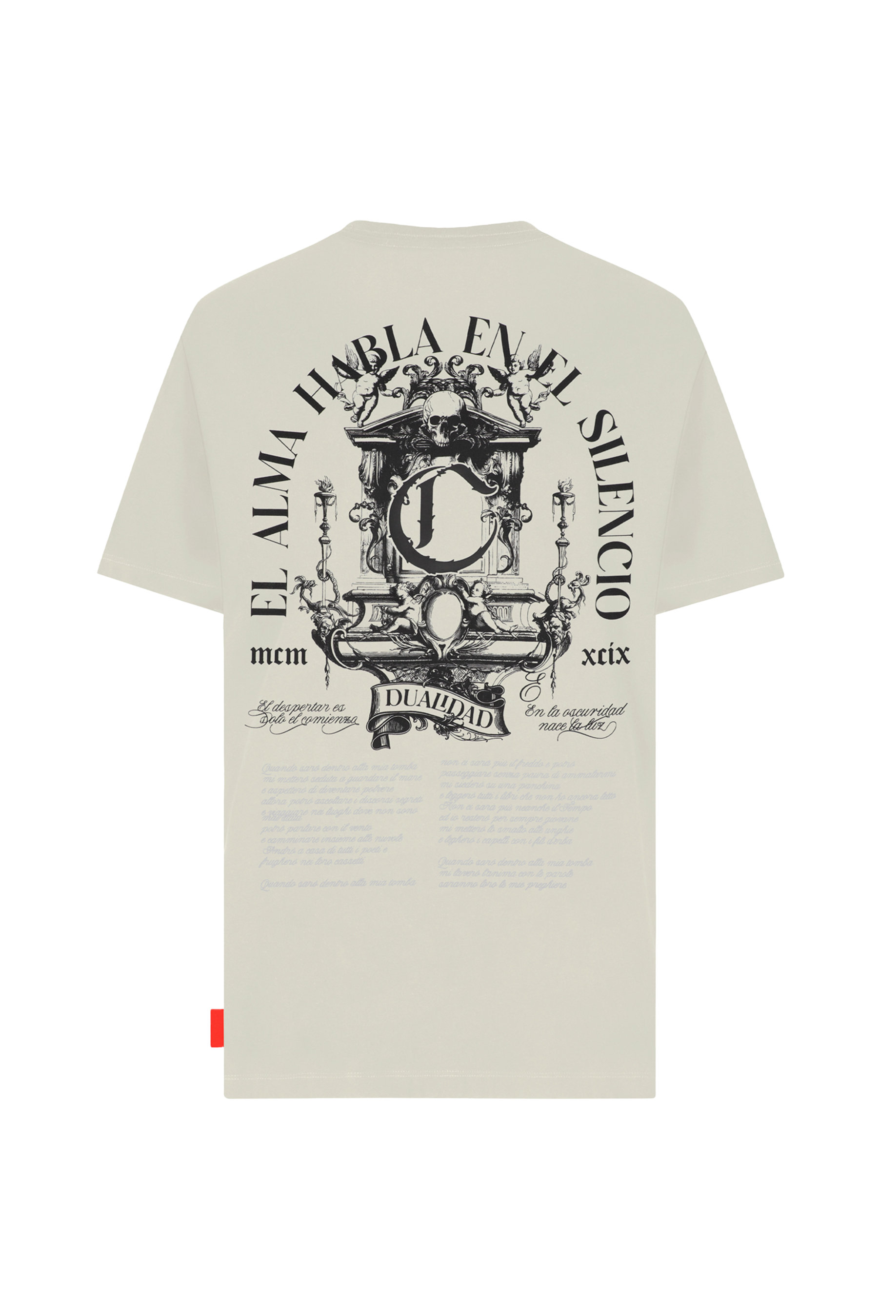 T-SHIRT MEN TRASCENDENTE GREY CLEMONT