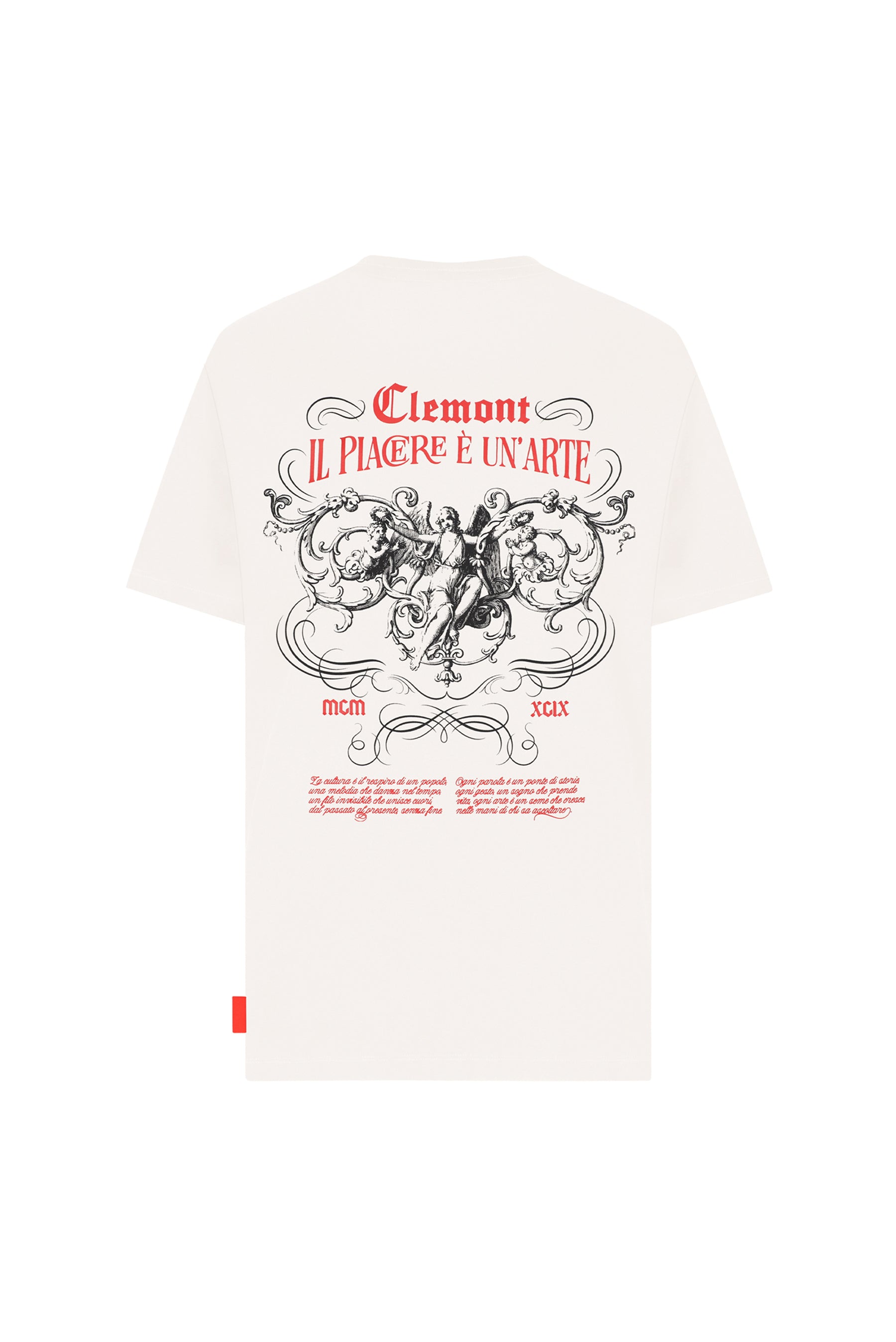 T-SHIRT MEN ESTILO CREAM  CLEMONT
