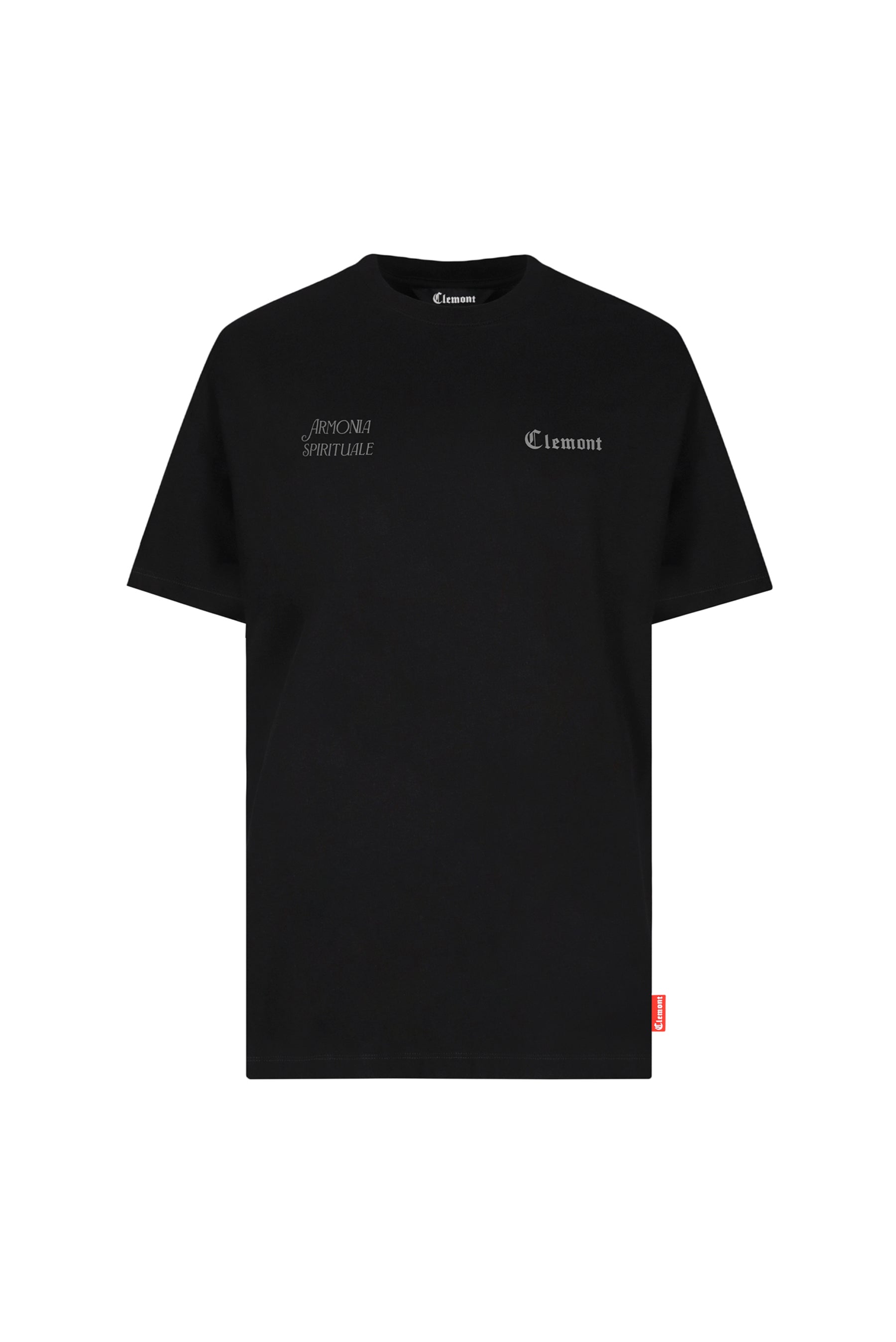 T-SHIRT MEN ESTREMO BLACK  CLEMONT