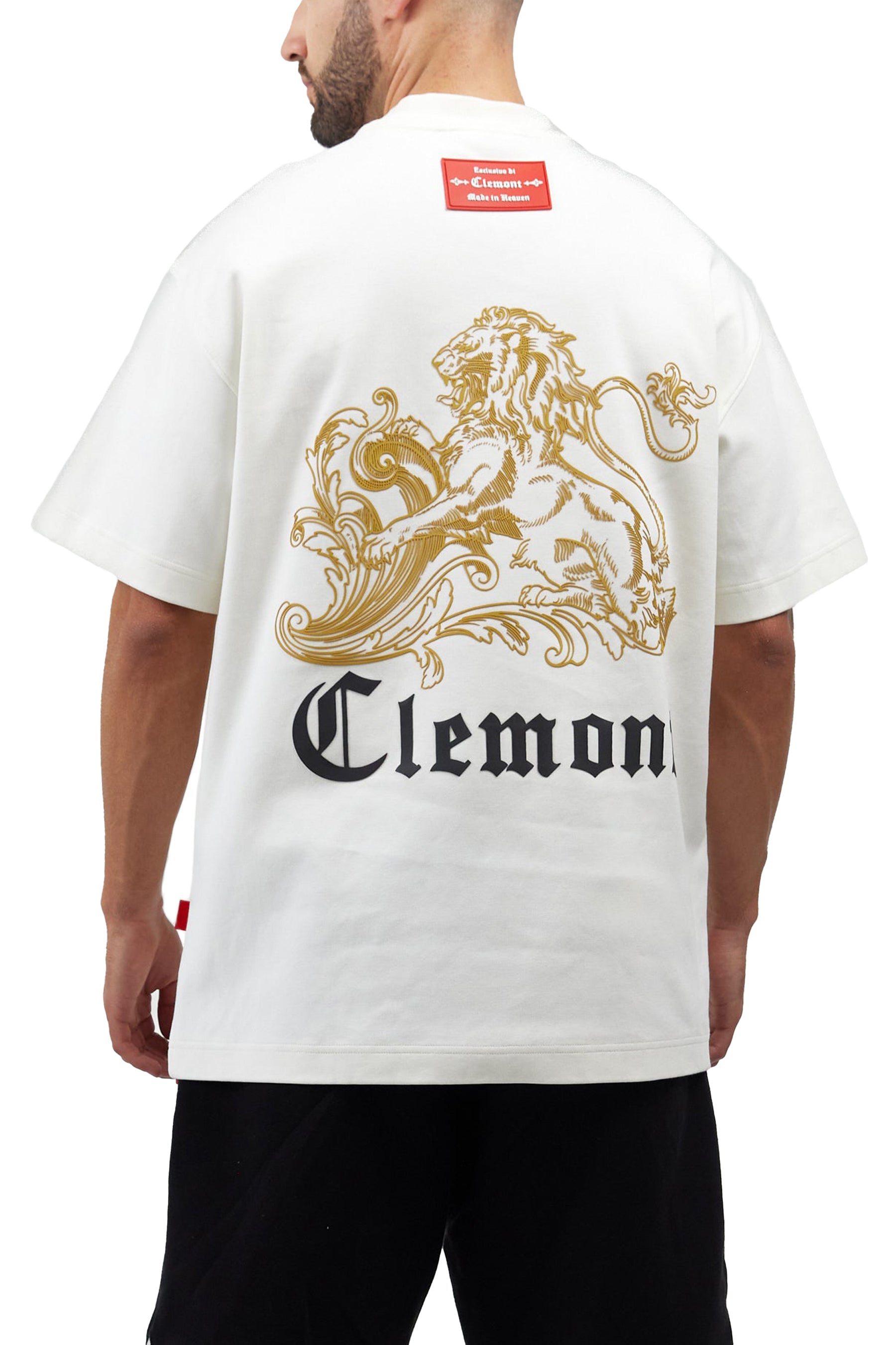 T-SHIRT MEN OVERSIZED  GIOIELLO CREAM  CLEMONT