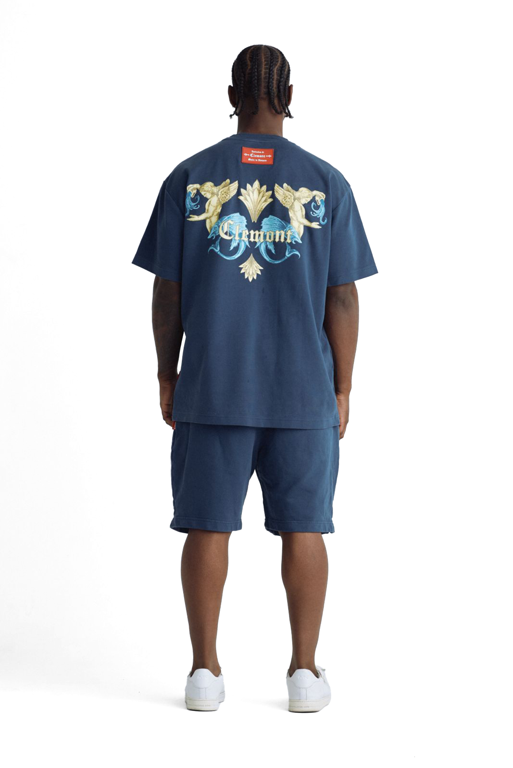 CAMISETA OVERSIZED AURORA AZUL CLEMONT