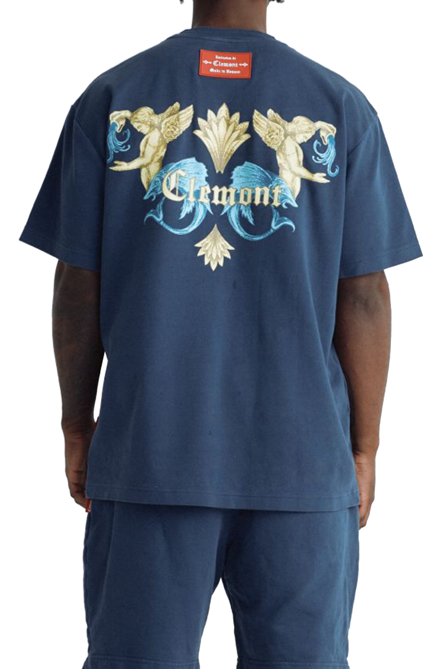 CAMISETA OVERSIZED AURORA AZUL CLEMONT