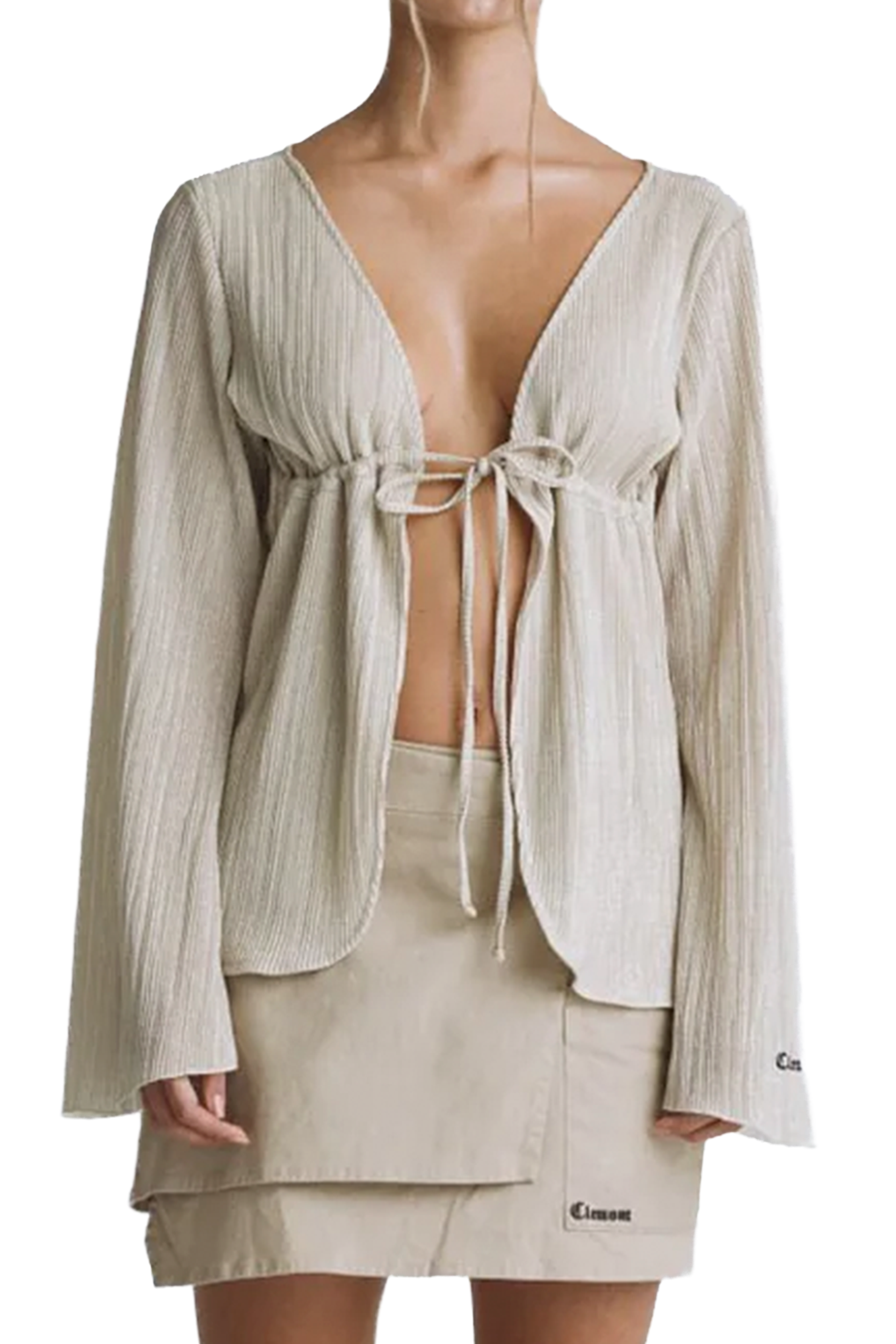 BLUSA DIVINEZZA NUDE CLEMONT