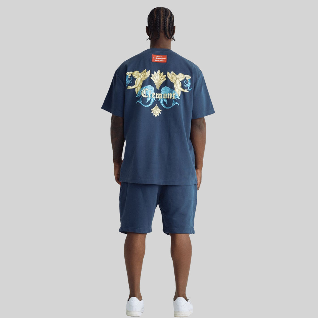 CAMISETA OVERSIZED AURORA AZUL CLEMONT