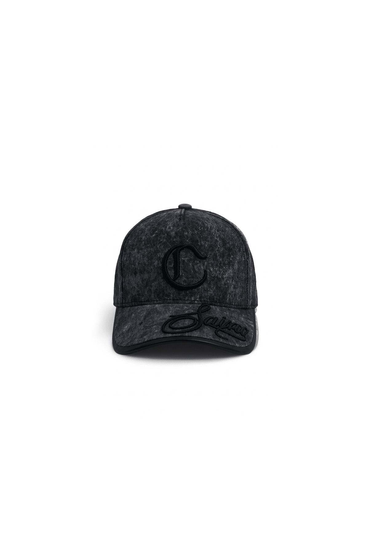 ACCESORIOS GORRA FLESSO LAVADO ÁCIDO NEGRO CLEMONT - Clemont Oficial