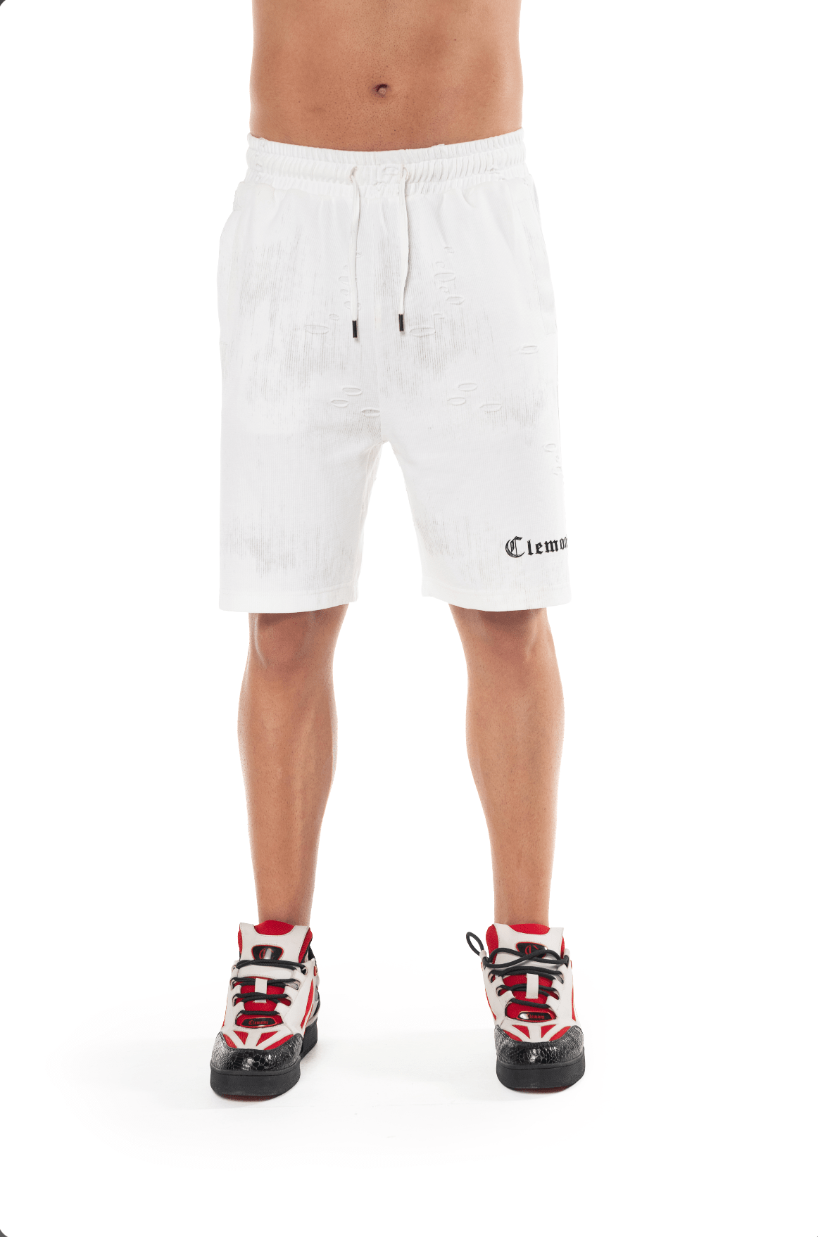 BERMUDA MASCULINA IL MALE CREMA/NEGRO CLEMONT - Clemont Oficial