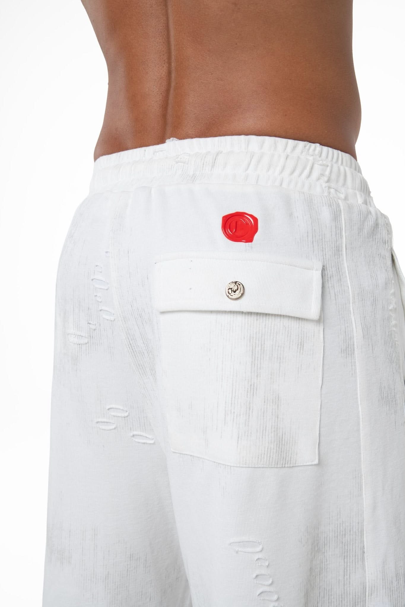 BERMUDA MASCULINA IL MALE CREMA/NEGRO CLEMONT - Clemont Oficial