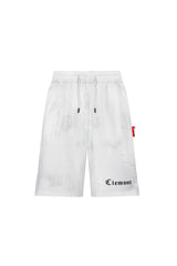BERMUDA MASCULINA IL MALE CREMA/NEGRO CLEMONT - Clemont Oficial