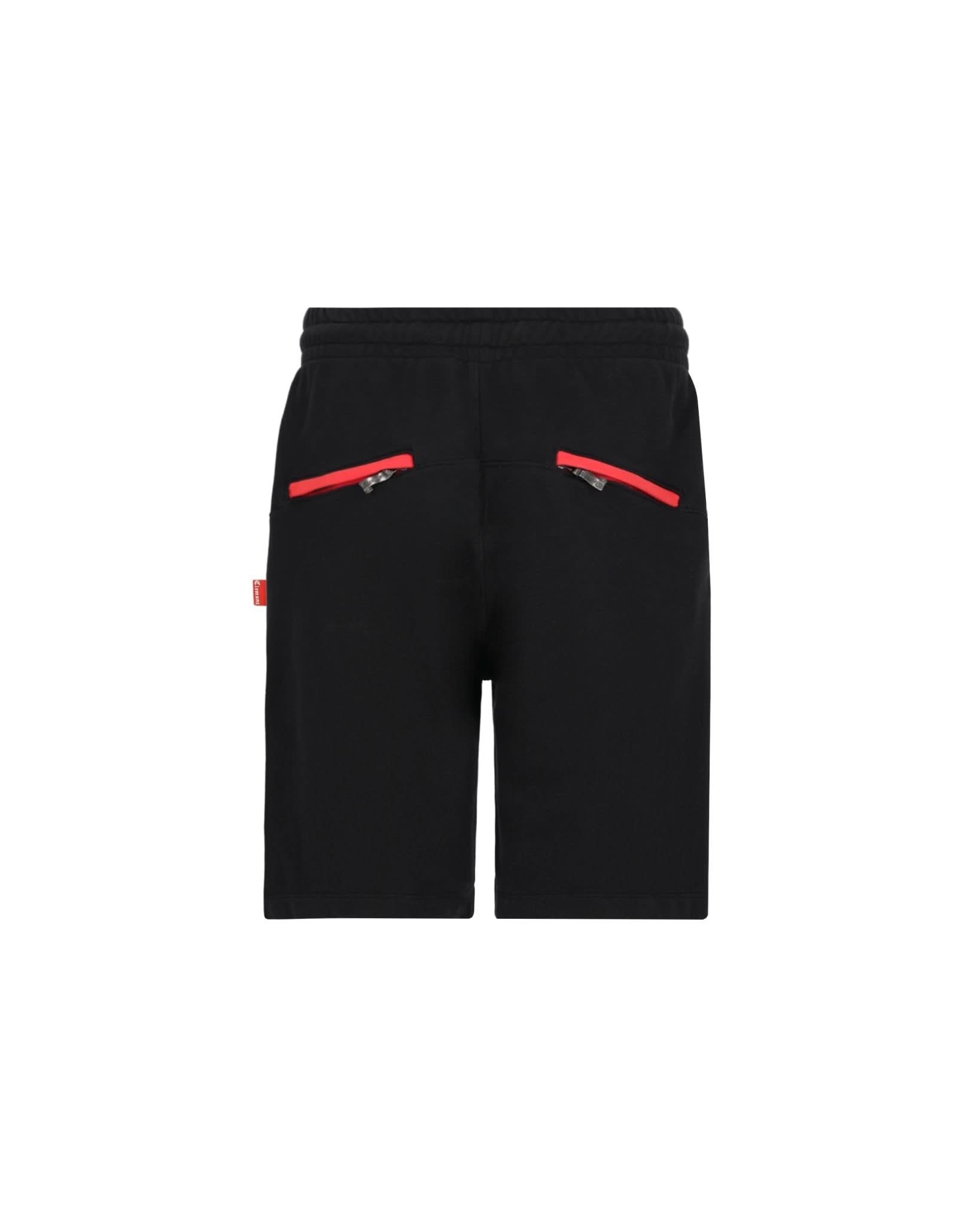 BERMUDA MEN INCONTRO BLACK/RED CLEMONT - CLEMONT.CO S.A.S.