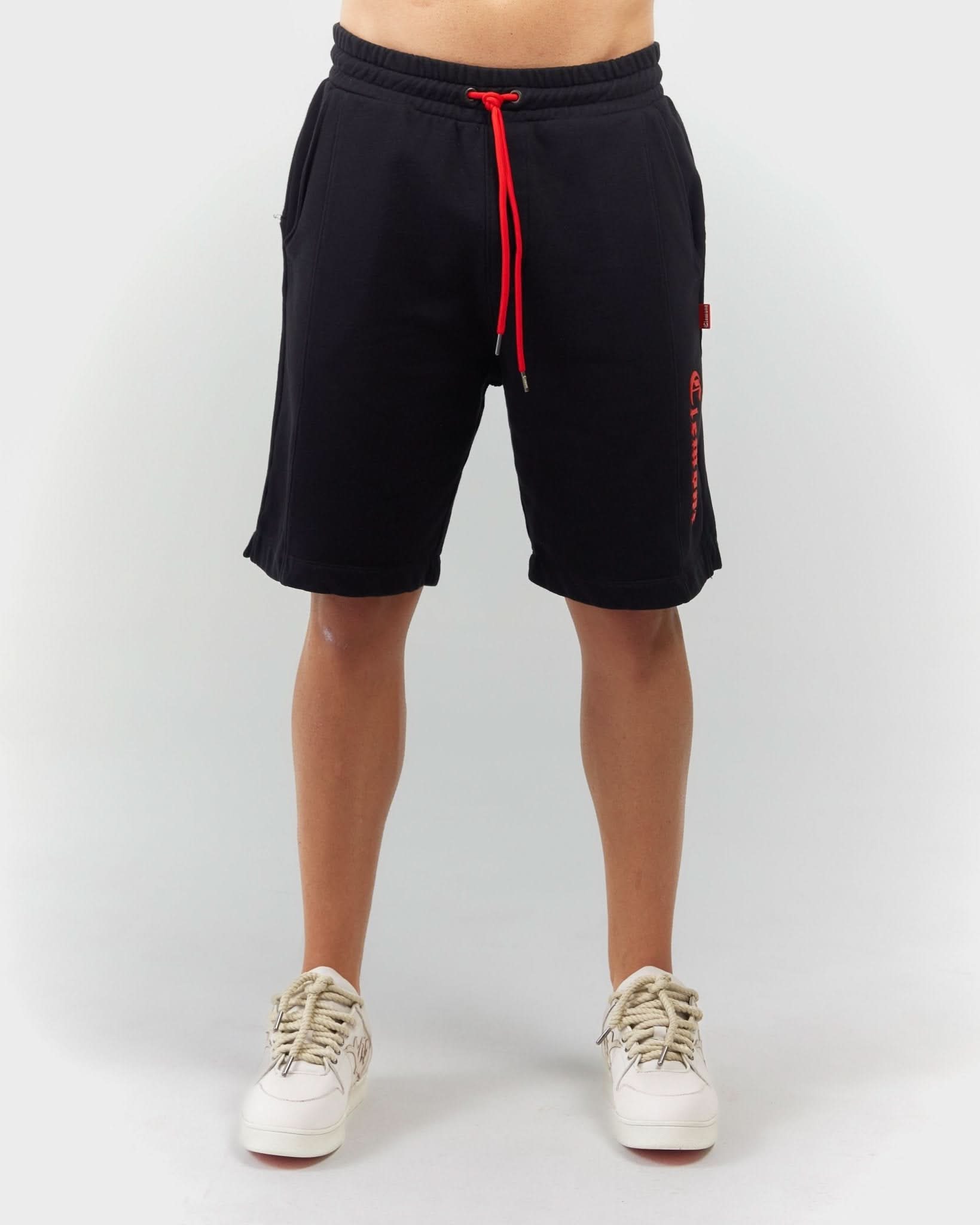 BERMUDA MEN INCONTRO BLACK/RED CLEMONT - CLEMONT.CO S.A.S.