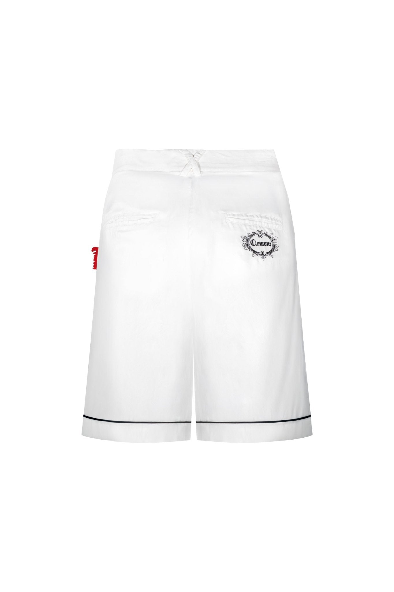 BERMUDA NOBILE CREMA/NEGRO MASCULINO CLEMONT - CLEMONT.CO S.A.S.