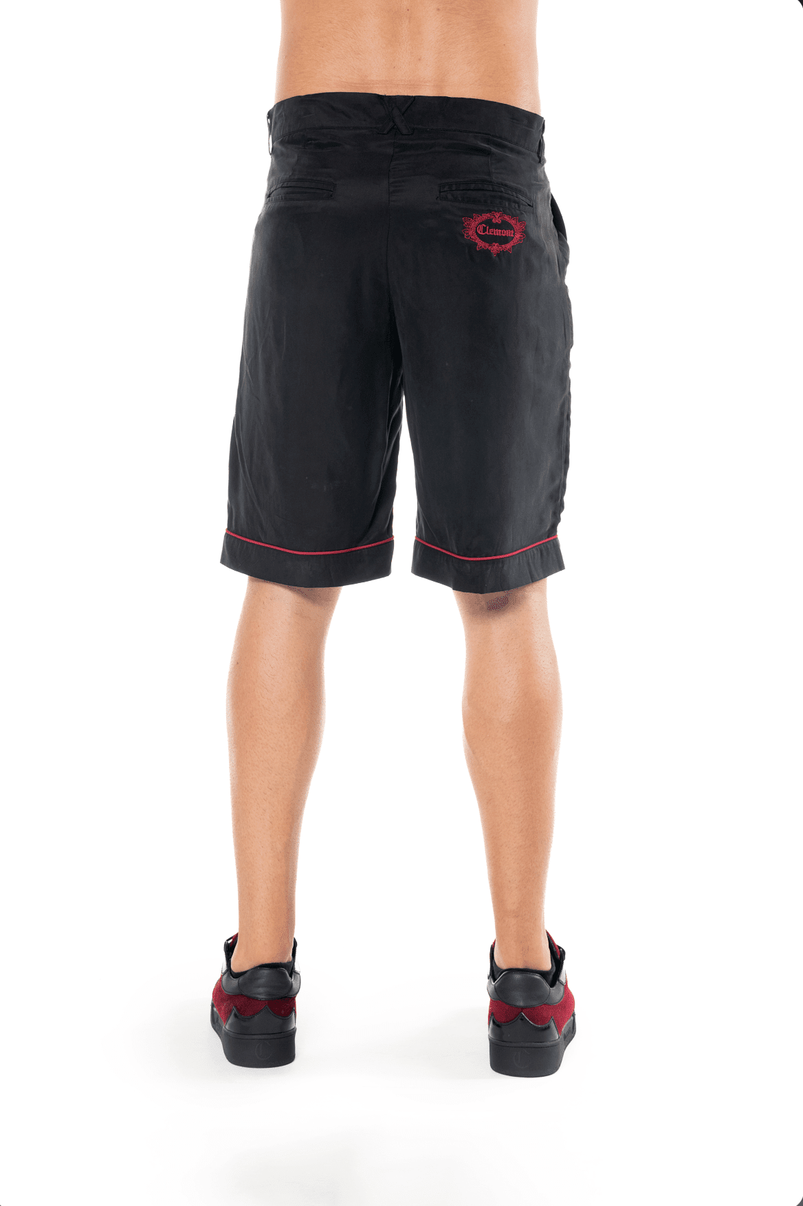 BERMUDA NOBILE NEGRO/ROJO MASCULINO CLEMONT - CLEMONT.CO S.A.S.