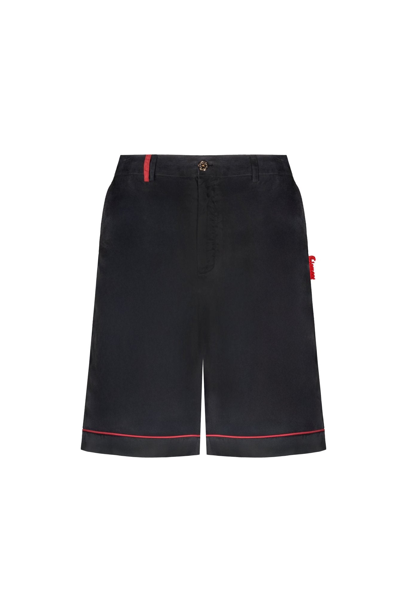 BERMUDA NOBILE NEGRO/ROJO MASCULINO CLEMONT - CLEMONT.CO S.A.S.