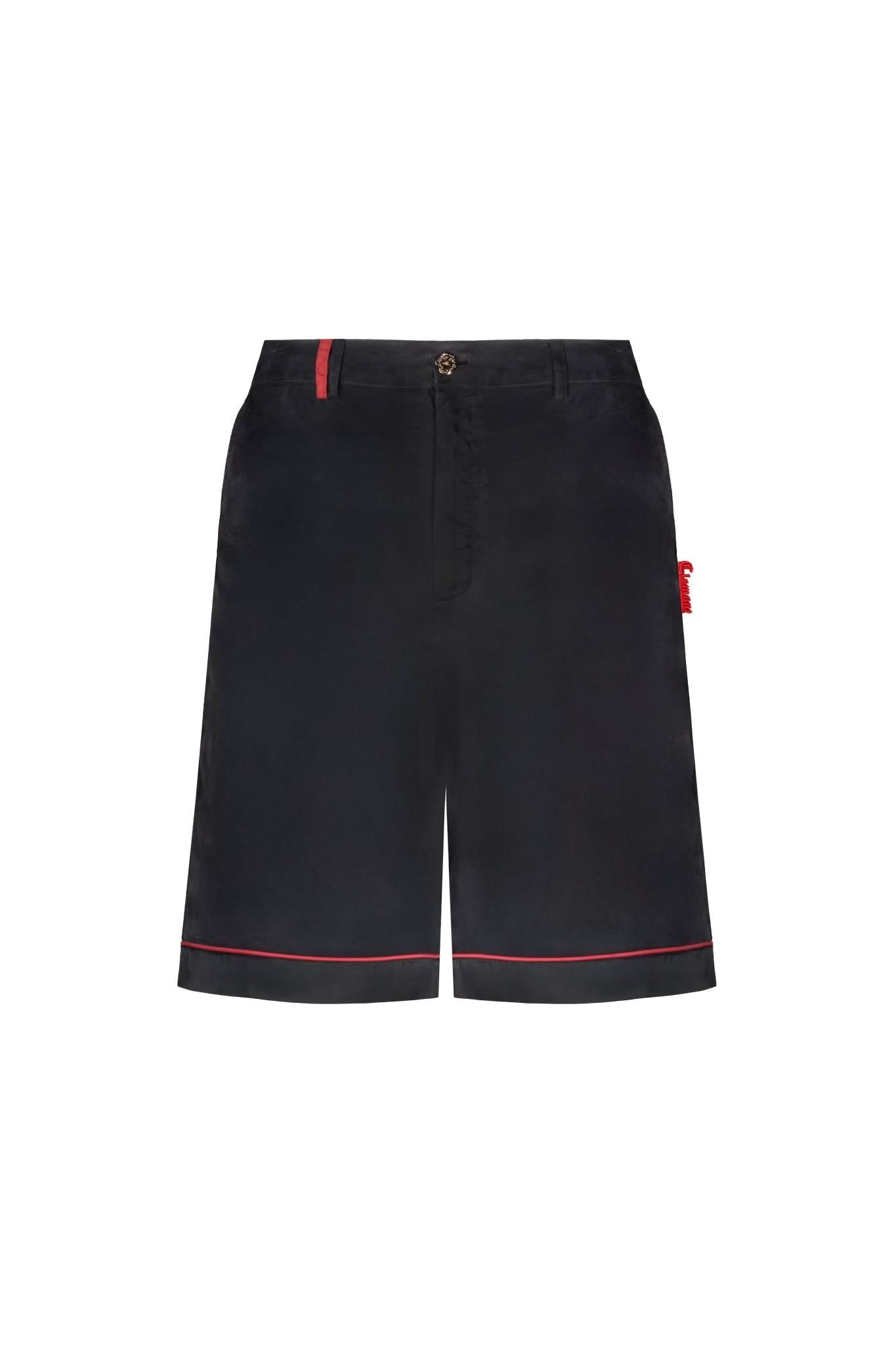BERMUDA NOBILE NEGRO/ROJO MASCULINO CLEMONT - CLEMONT.CO S.A.S.