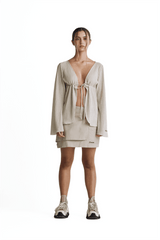 BLUSA DIVINEZZA NUDE CLEMONT - CLEMONT.CO S.A.S.