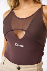 BODY MUJER MINACCIA MOCCA CLEMONT - CLEMONT.CO S.A.S.