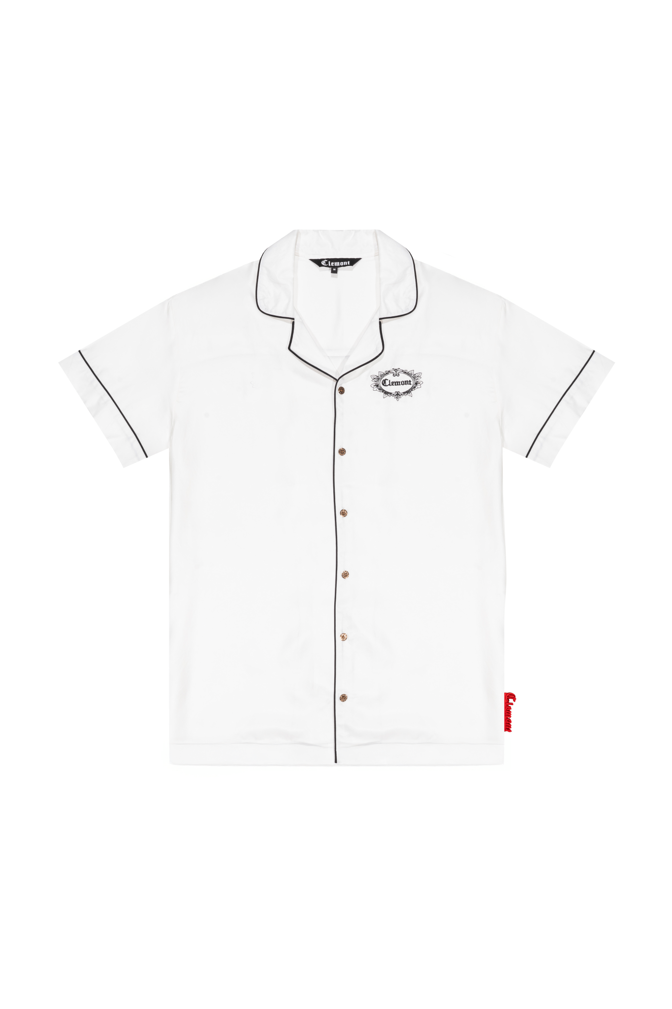 CAMISA DINAMO CREMA/NEGRO MASCULINO CLEMONT - CLEMONT.CO S.A.S.