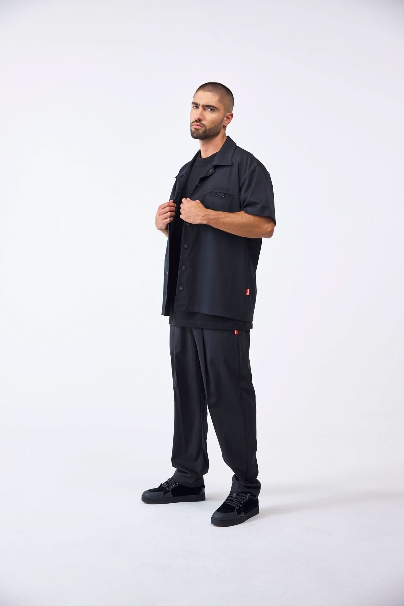 CAMISA MASCULINO RIVELAZIONE NEGRO CLEMONT - CLEMONT.CO S.A.S.