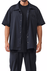 CAMISA MASCULINO RIVELAZIONE NEGRO CLEMONT - CLEMONT.CO S.A.S.