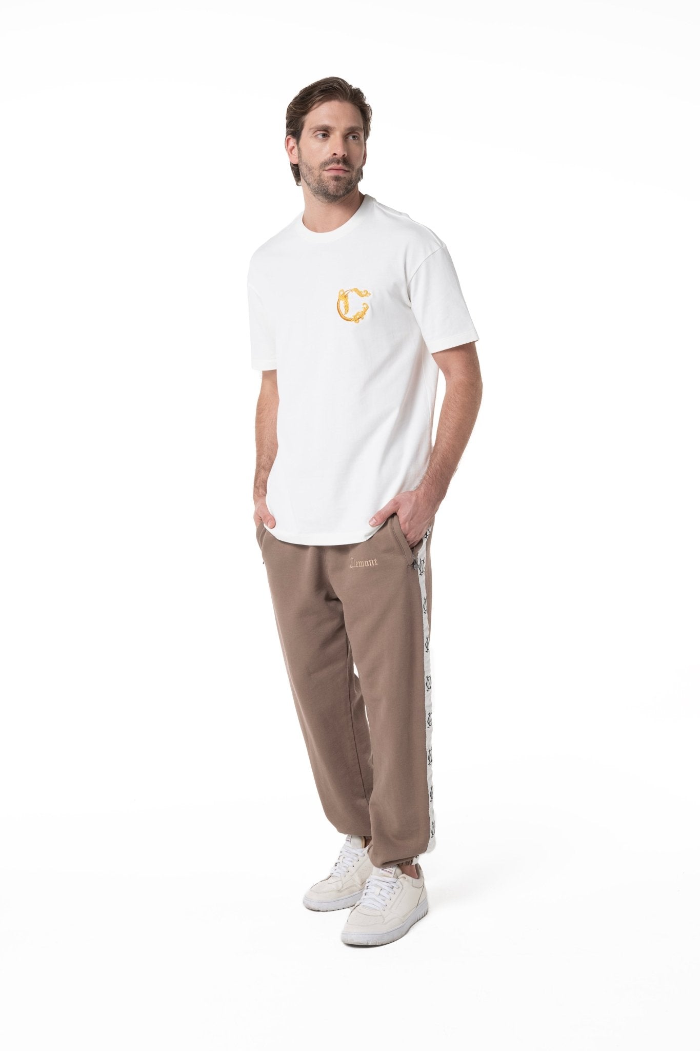 CAMISETA HOMBRE ANCORAGGIO CREMA CLEMONT - Clemont Oficial