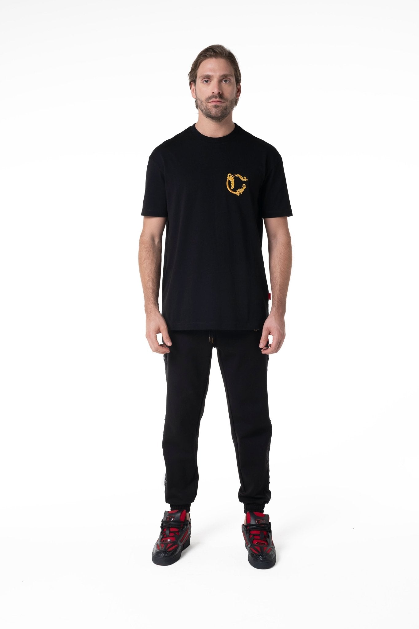 CAMISETA HOMBRE ANCORAGGIO NEGRO CLEMONT - Clemont Oficial