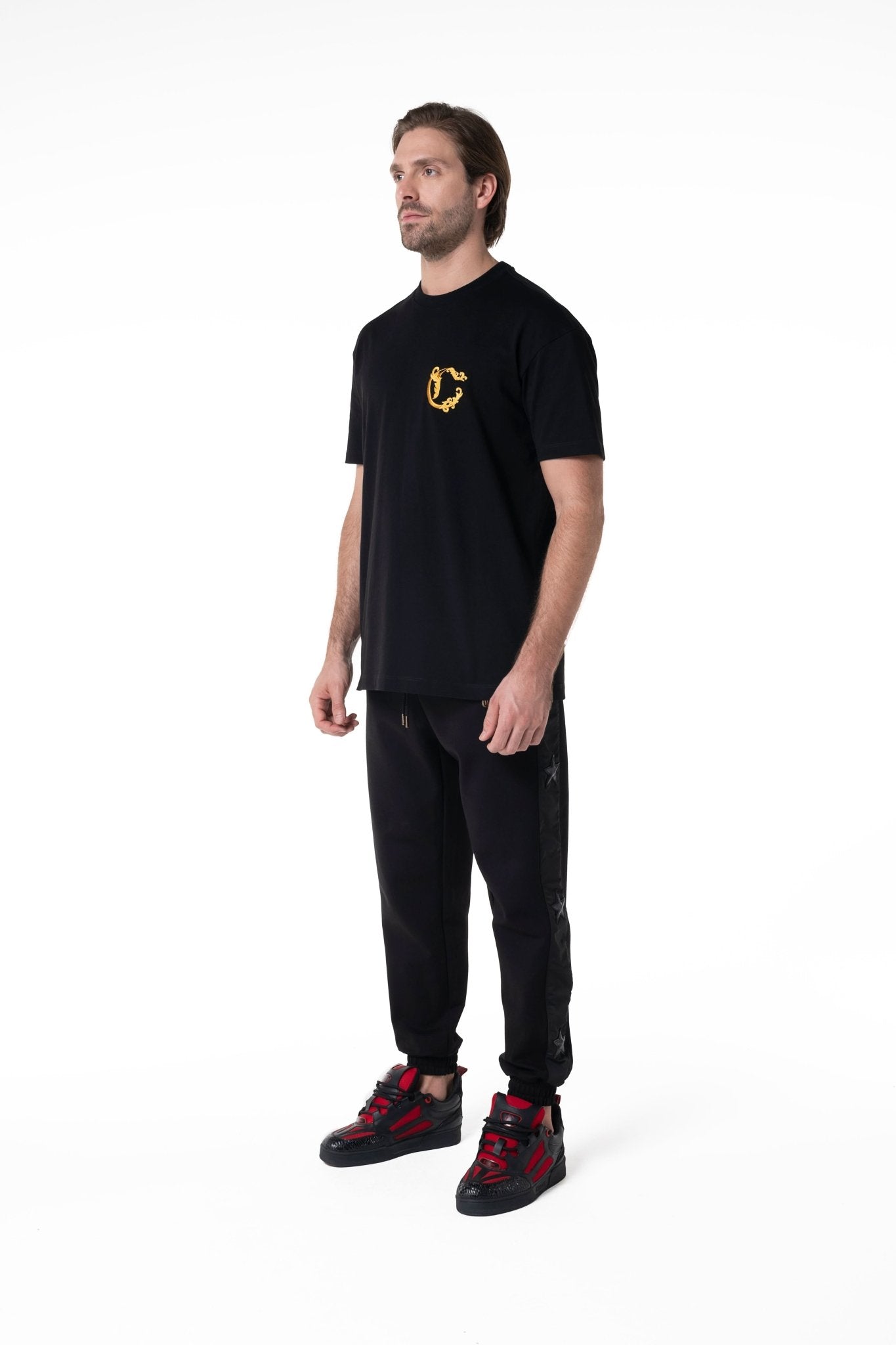 CAMISETA HOMBRE ANCORAGGIO NEGRO CLEMONT - Clemont Oficial