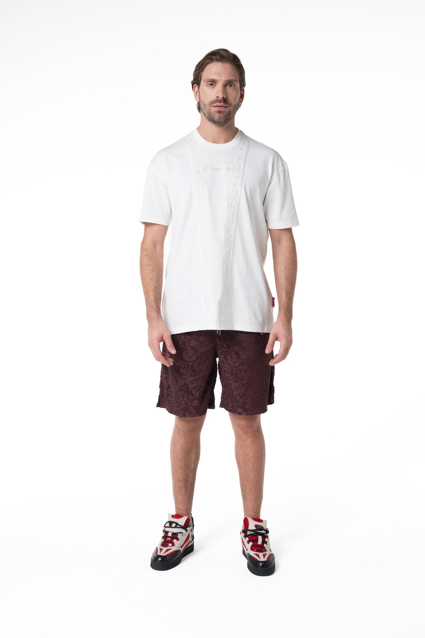 CAMISETA HOMBRE DISSOLVENZA CREMA CLEMONT - Clemont Oficial