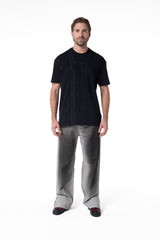 CAMISETA HOMBRE DISSOLVENZA NEGRO CLEMONT - Clemont Oficial