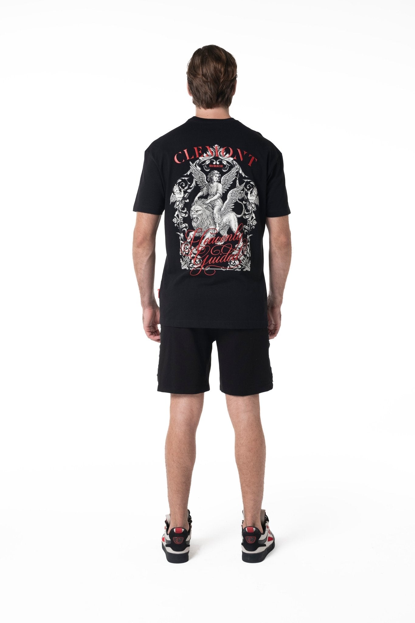 CAMISETA HOMBRE ECLISSATO NEGRO CLEMONT - Clemont Oficial