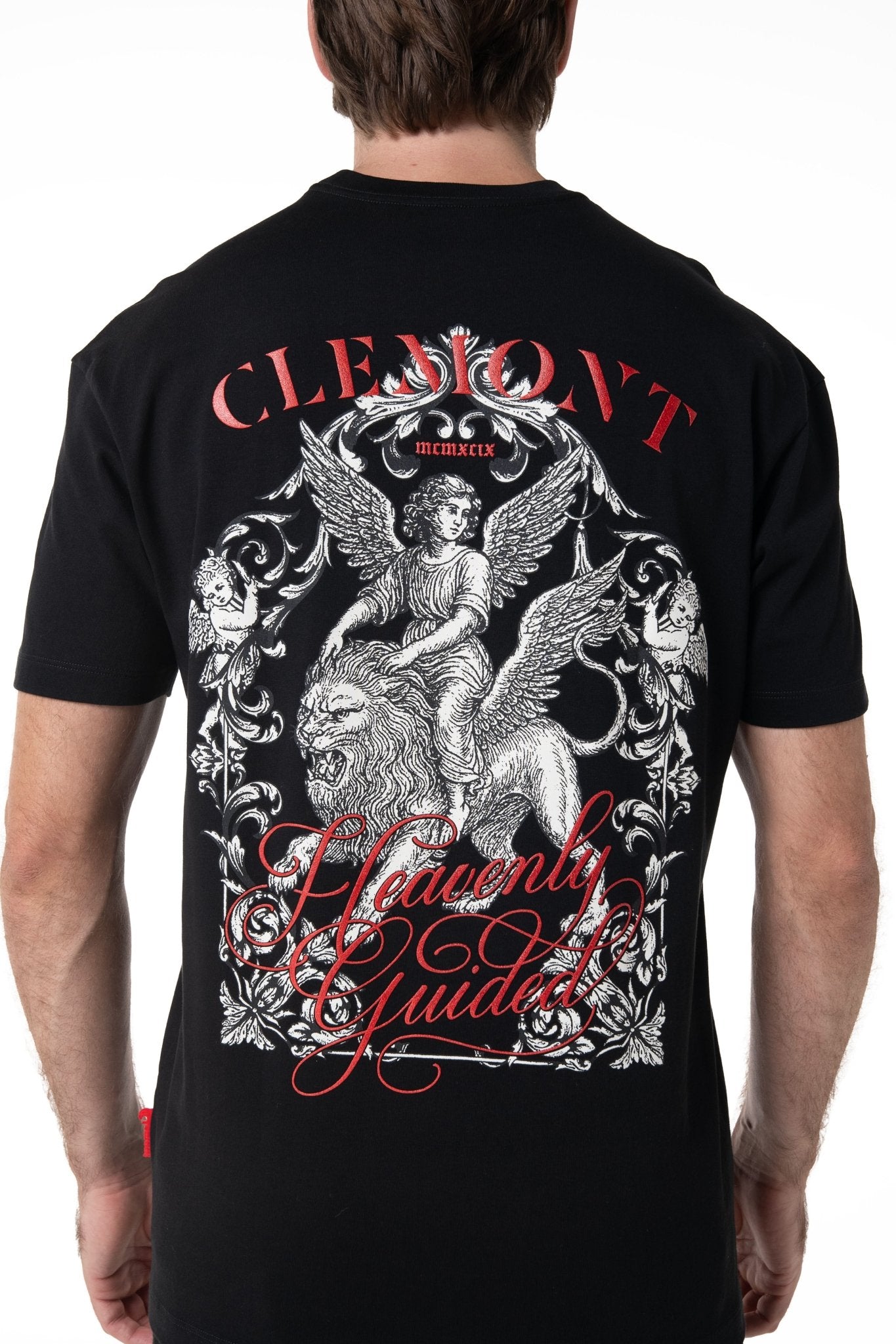 CAMISETA HOMBRE ECLISSATO NEGRO CLEMONT - Clemont Oficial